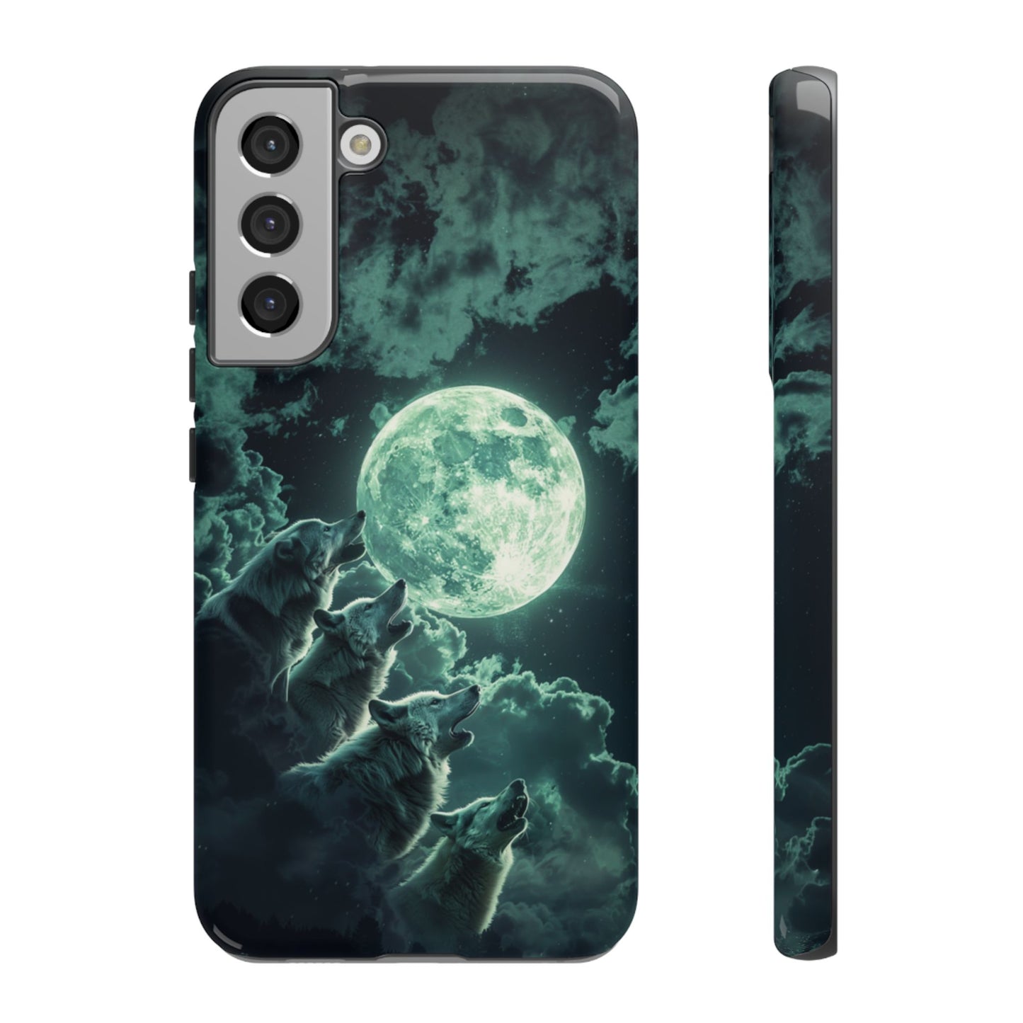 Lunar Pack: Wolves in Harmony - iPhone, Google Pixel, Samsung Galaxy