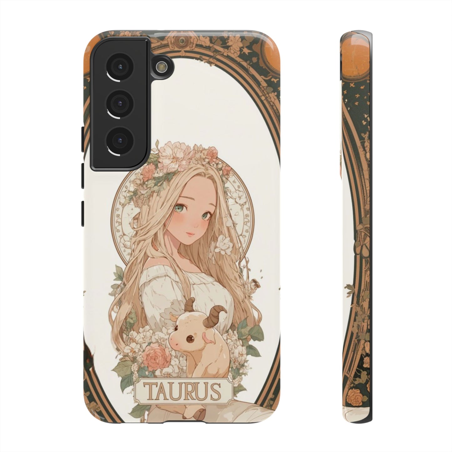 Taurus Floral Maiden - Tough Samsung Galaxy Case