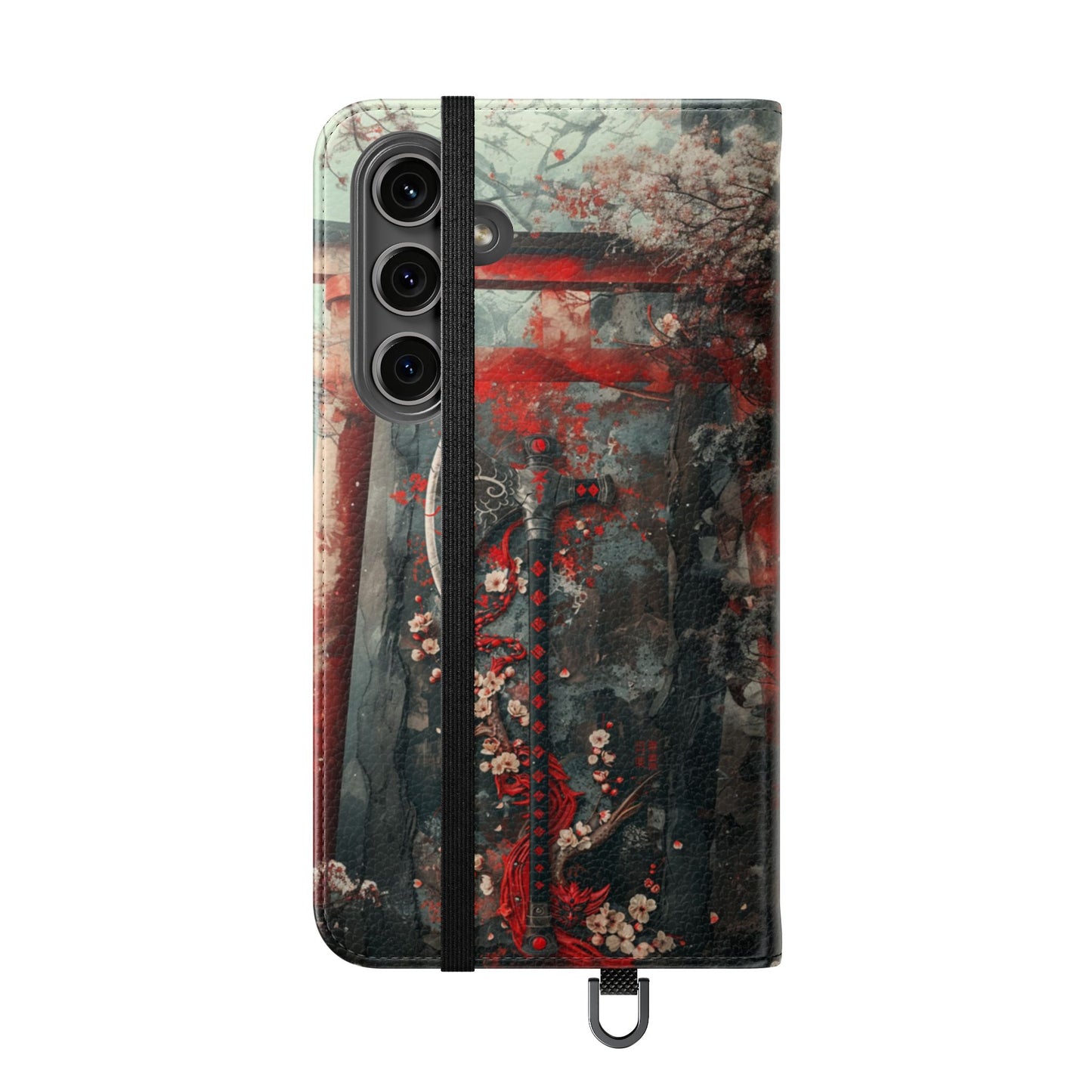 Sakura Warrior Axe - Wallet Flip Case