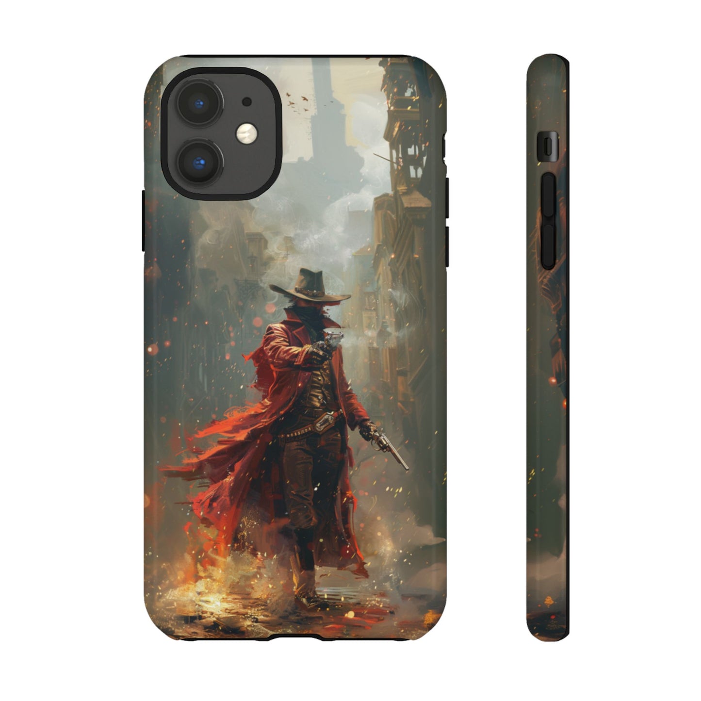 Crimson Gunslinger – Tough iPhone Case