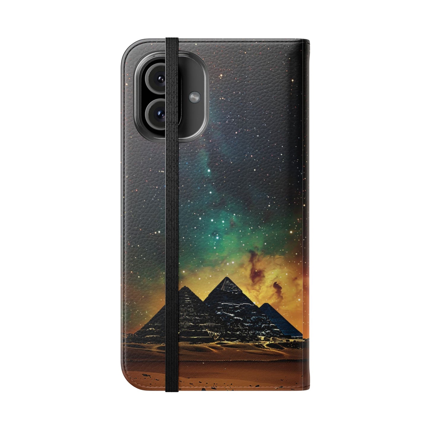 Astral Pyramids - Wallet Flip Case