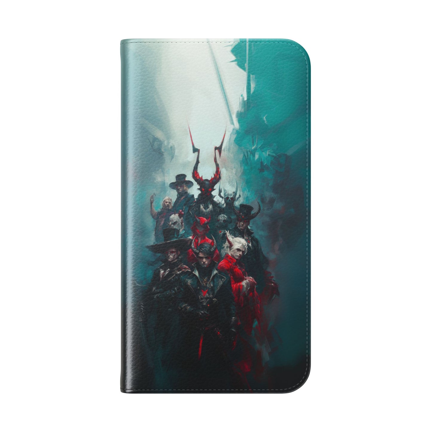 Dark Fantasy Demon Hunters - Wallet Flip Case