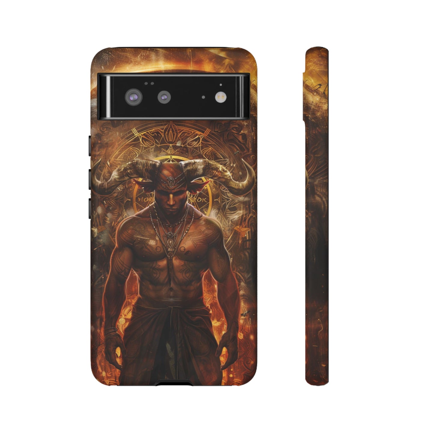 Taurus Zodiac Warrior - iPhone, Google Pixel, Samsung Galaxy