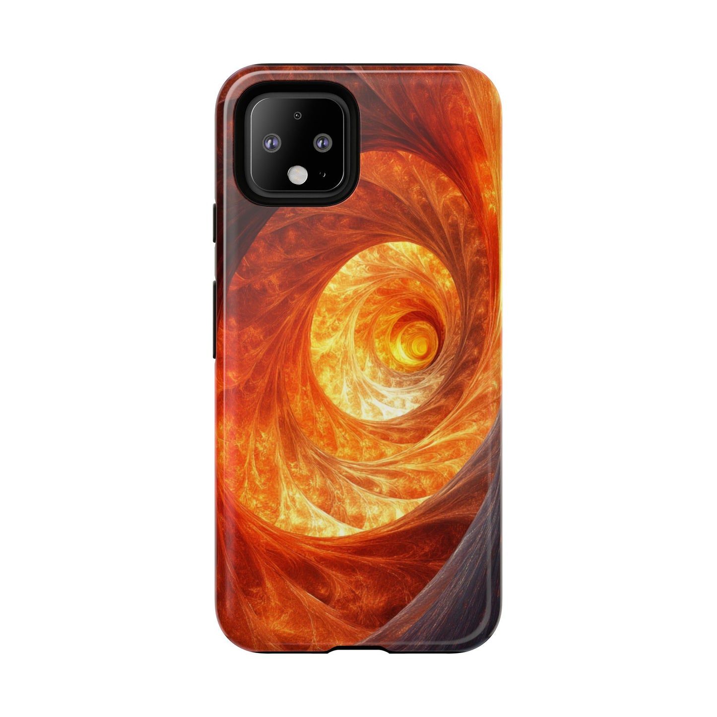 Fire Spiral - Tough Google Pixel Case