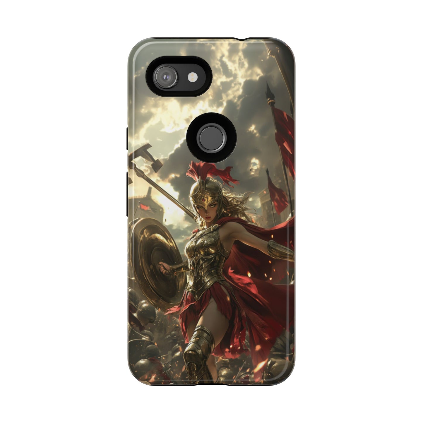 Athena Crimson Vanguard – Tough Google Pixel Case