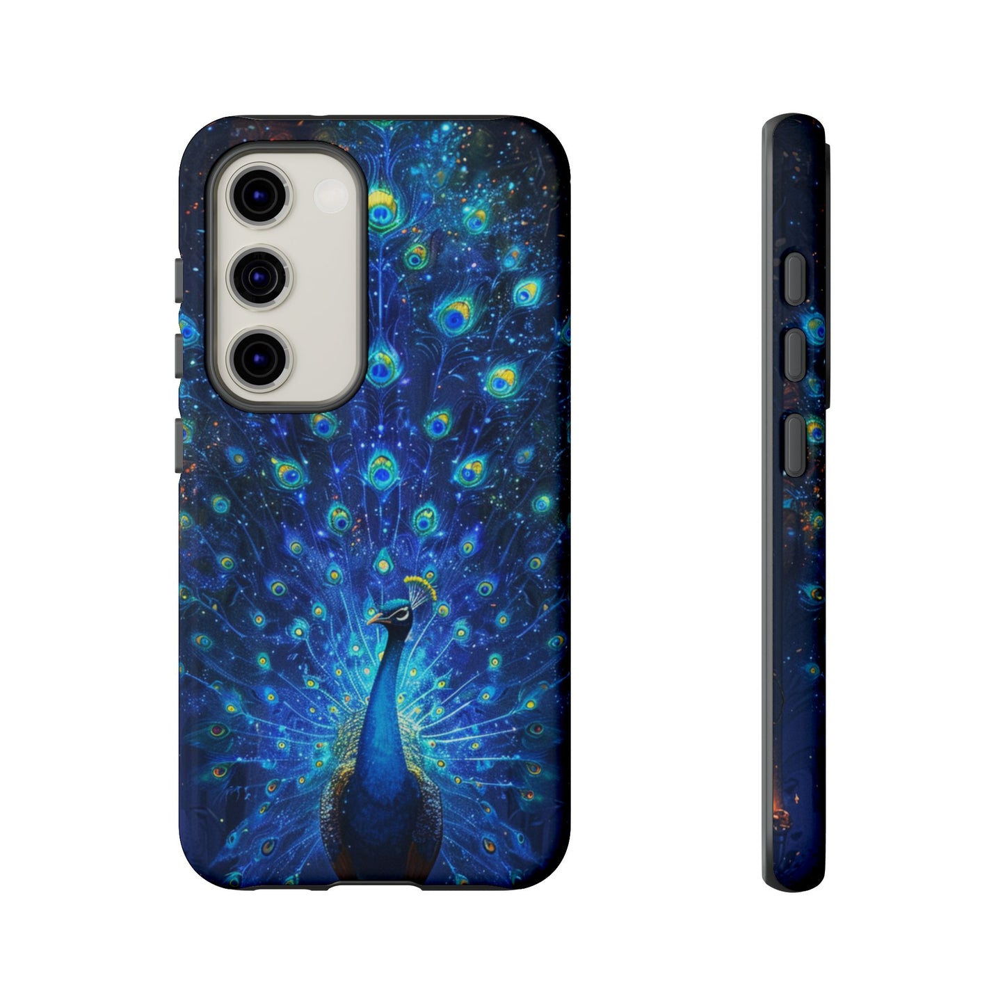 Starlit Peacock Majesty – Tough Samsung Galaxy Case