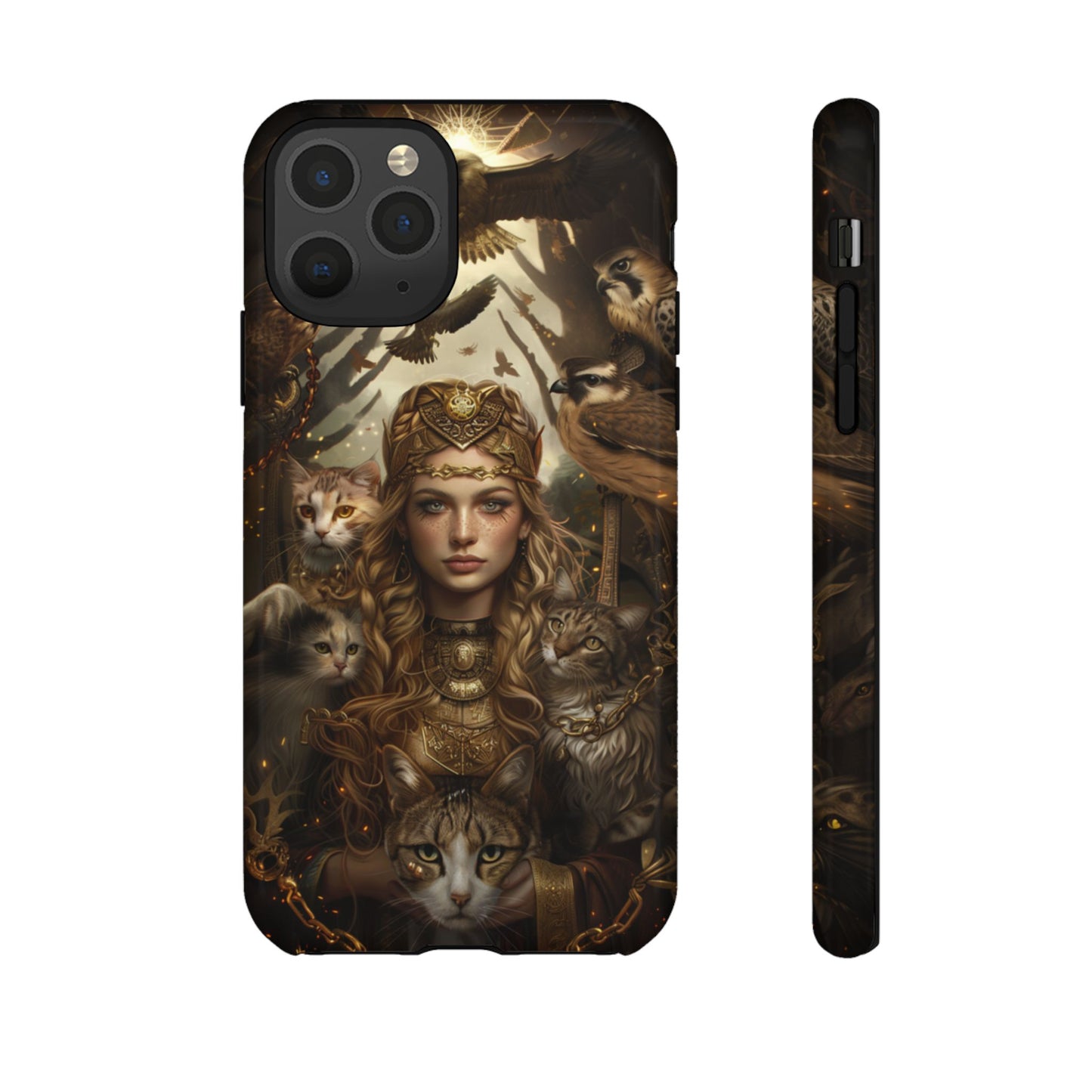 Freya Feline Majesty – Tough iPhone Case