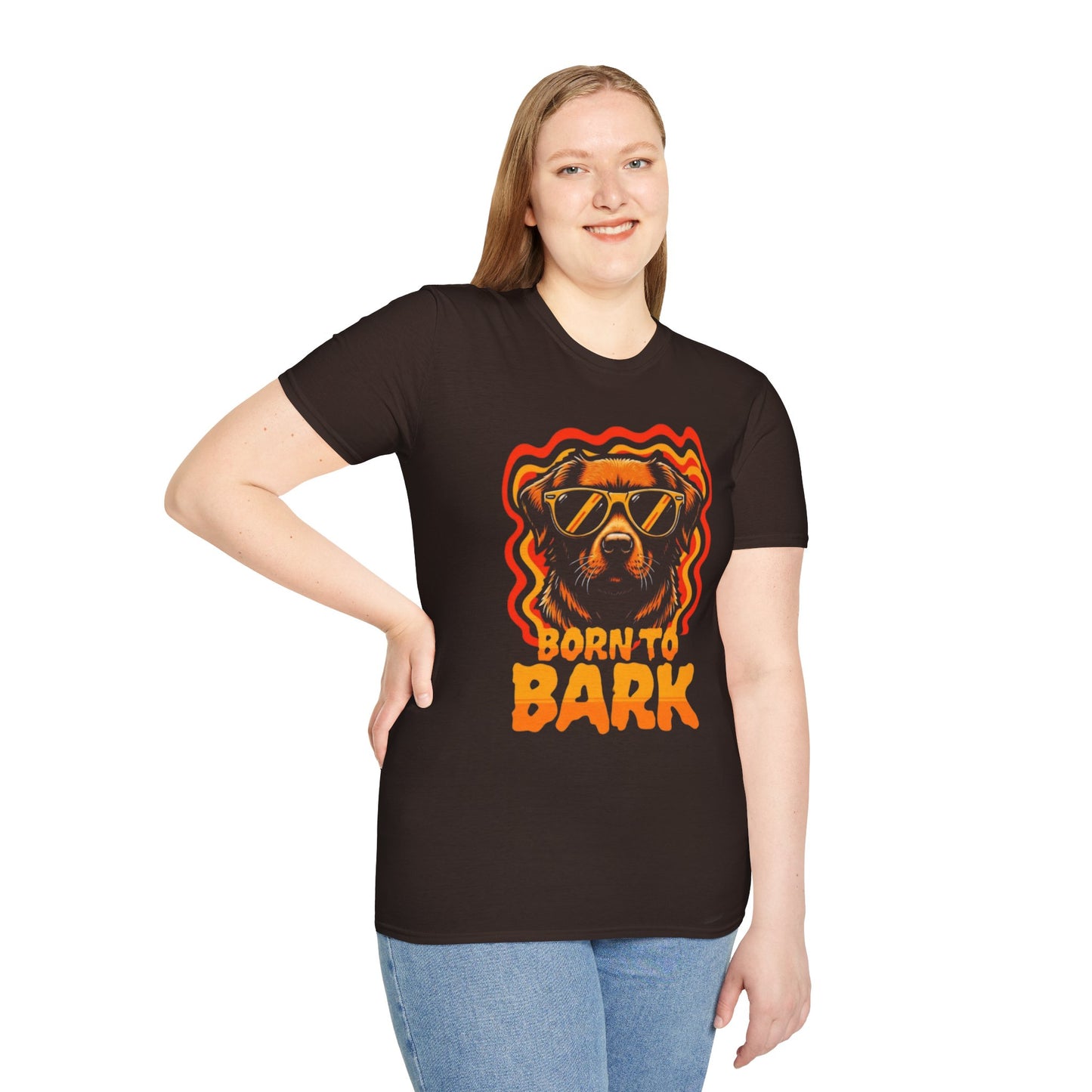 Born to Bark Unisex Soft-Style T-Shirt