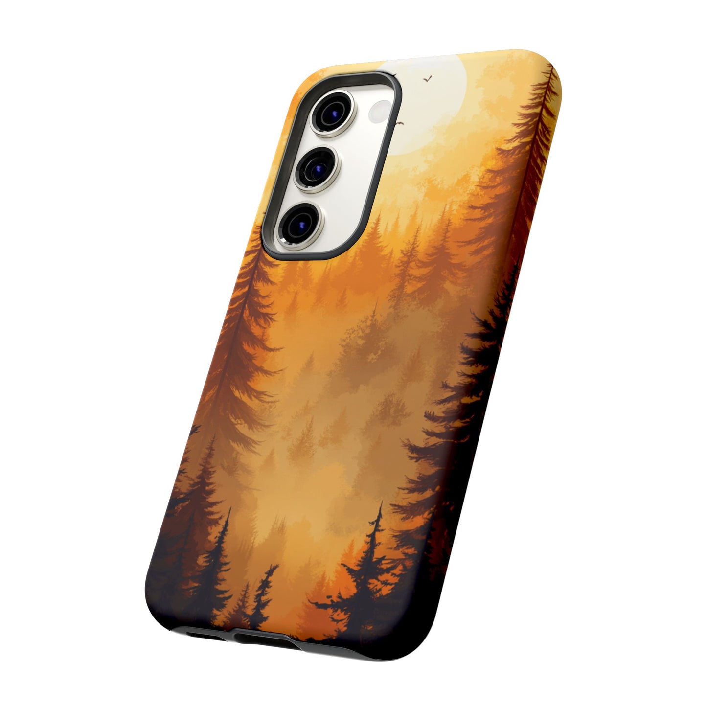 Golden Sunset Forest Phone Case - iPhone, Google Pixel, Samsung Galaxy