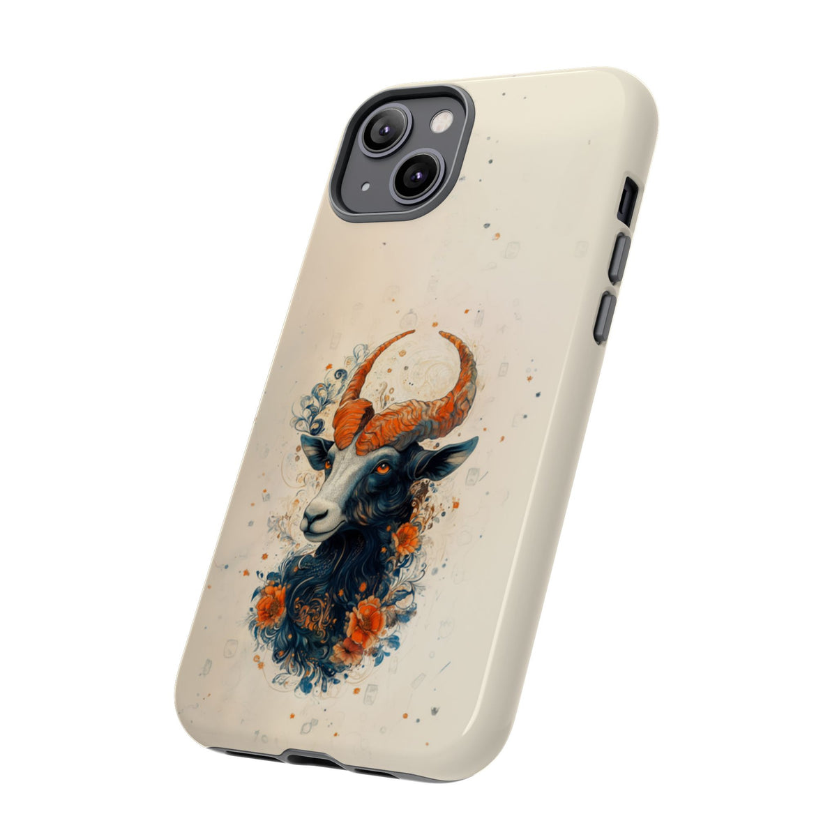 Capricorn Celestial Goat - Tough iPhone Case