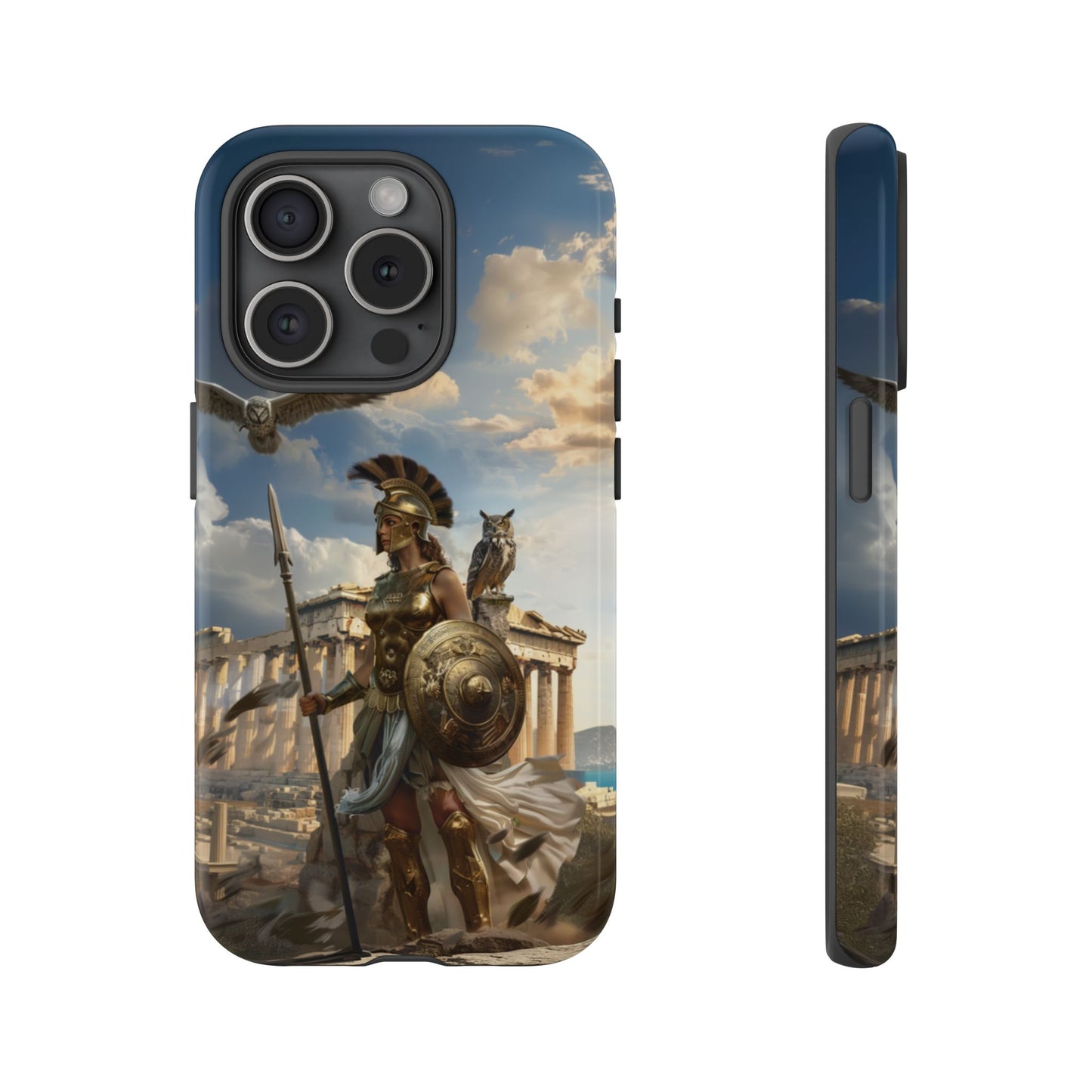 Athena Parthenon Valor - Tough iPhone Case