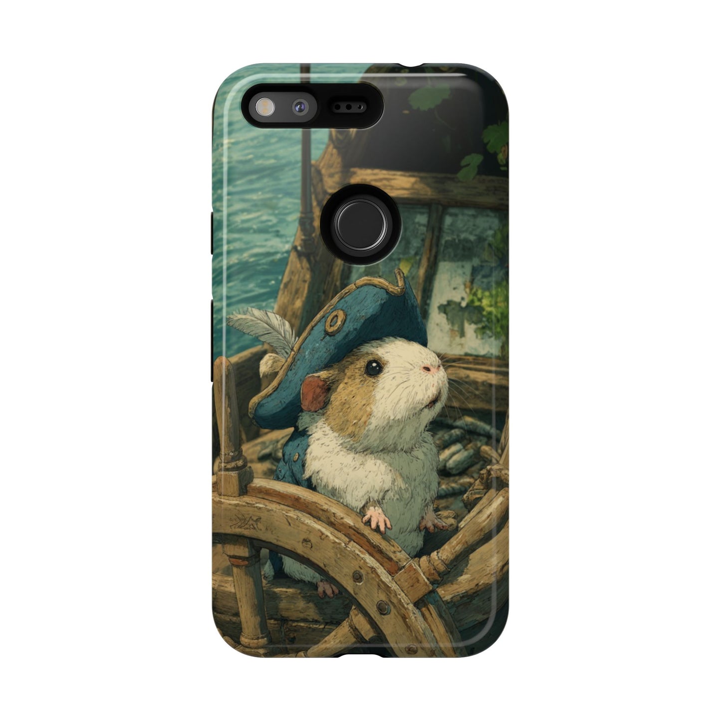 Pirate Captain Guinea Pig - Tough Google Pixel Case
