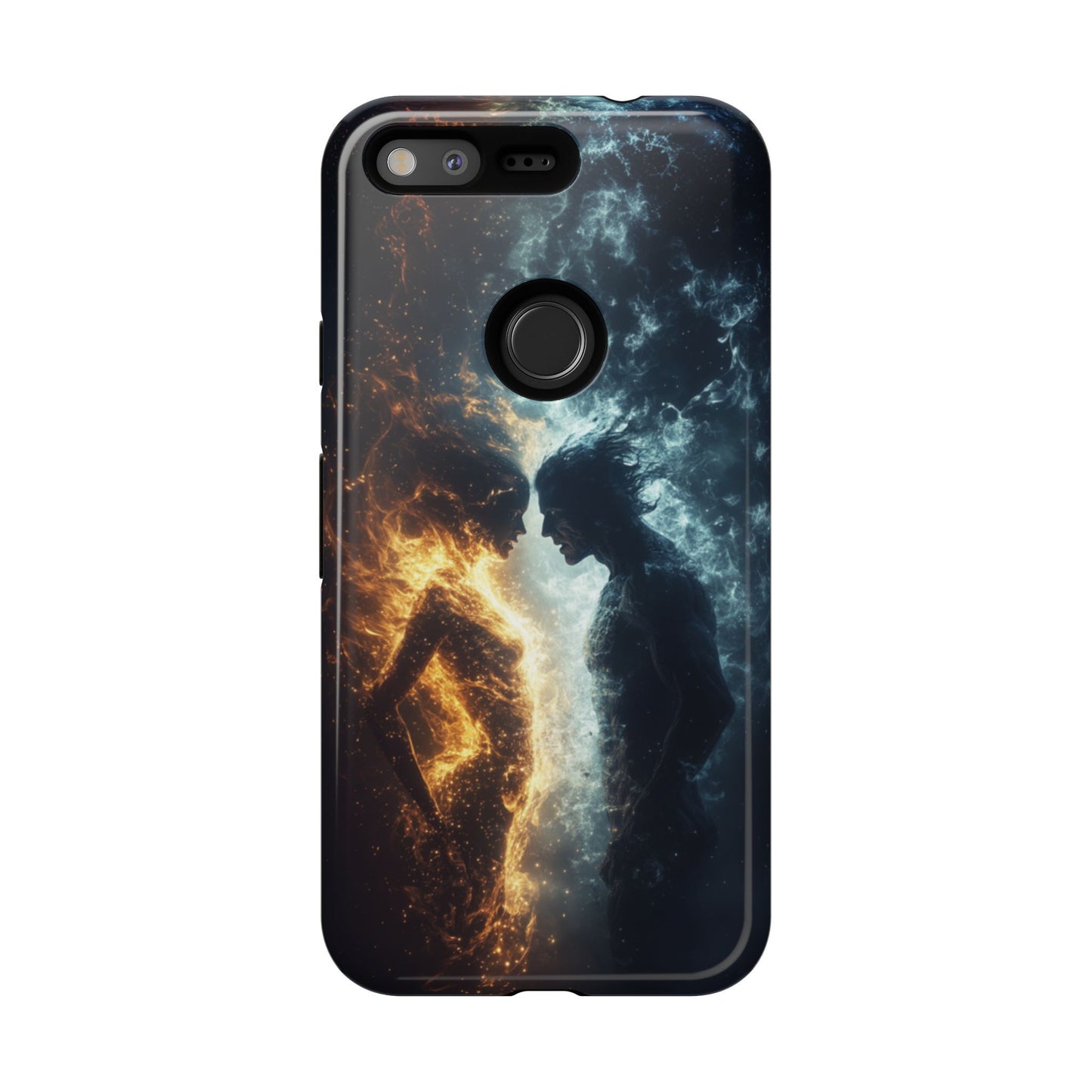Fire & Frost Lovers - Tough Google Pixel Case