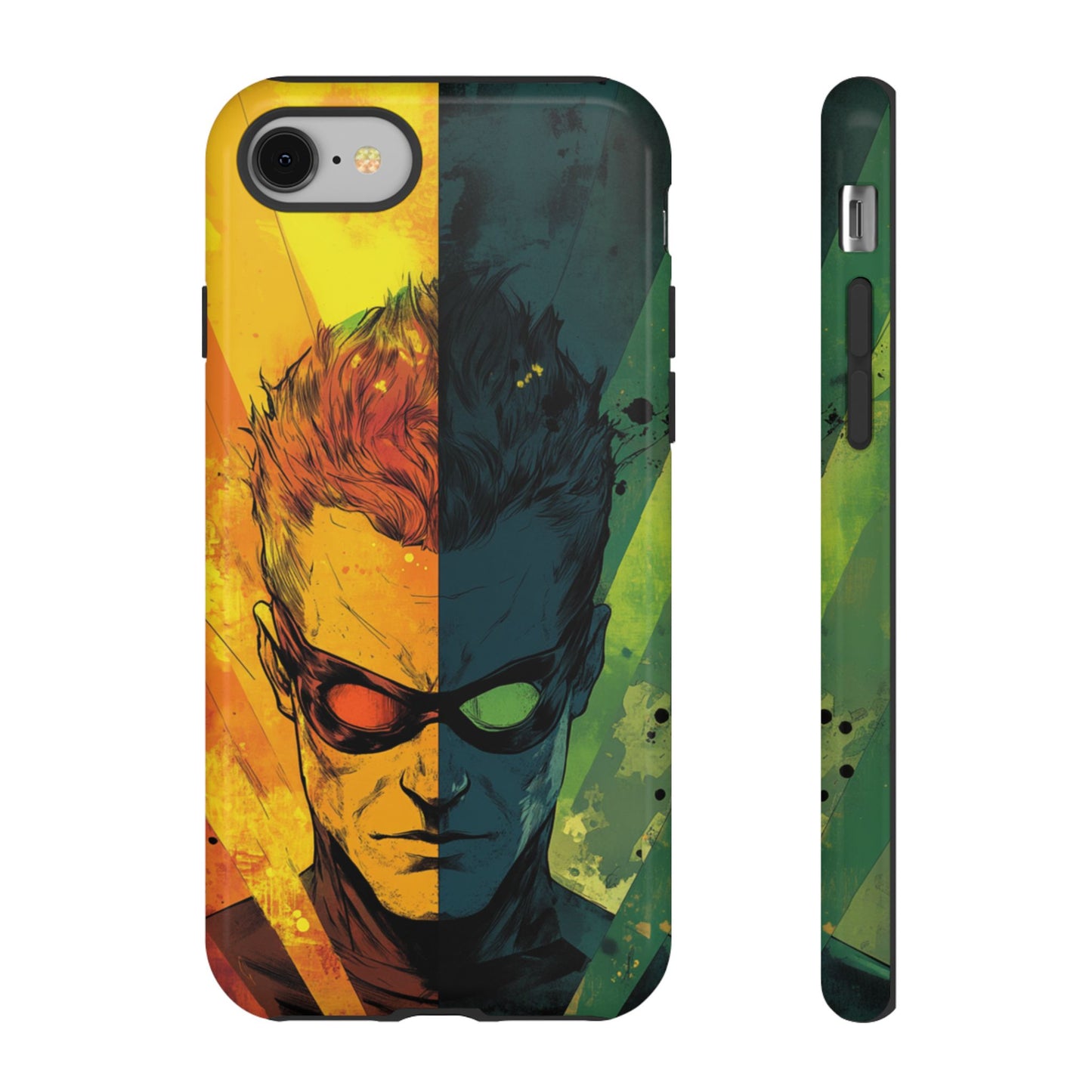 Split Spectrum Hero – Tough iPhone Case