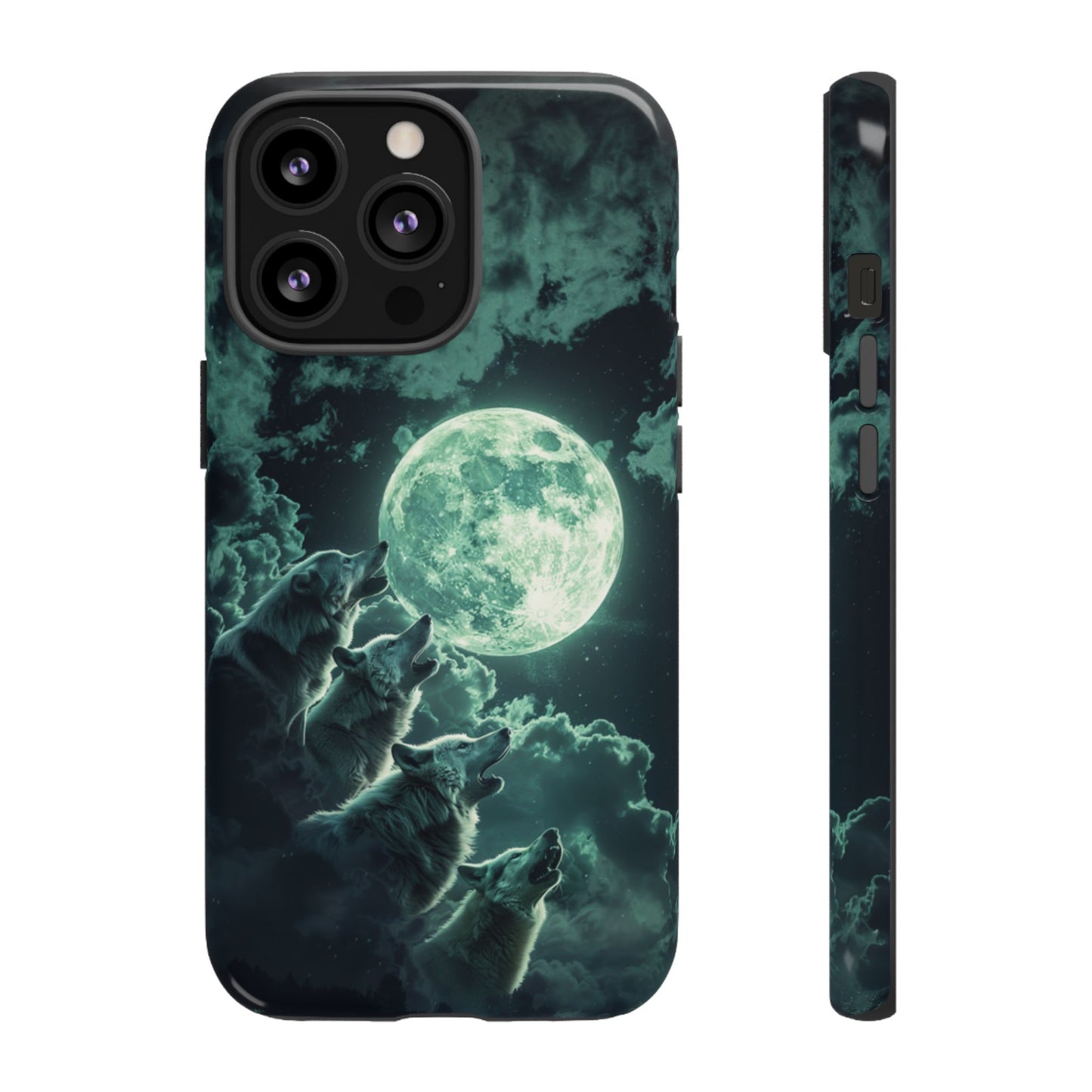 Lunar Pack: Wolves in Harmony - iPhone, Google Pixel, Samsung Galaxy