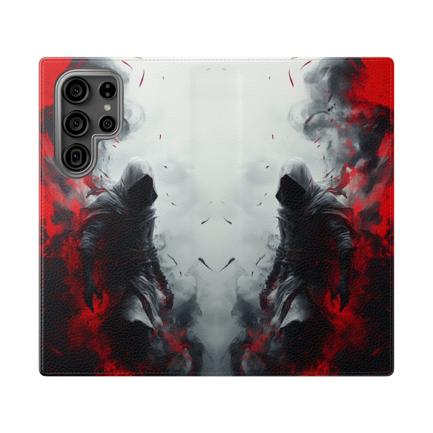 Crimson Shadow Assassin - Wallet Flip Case
