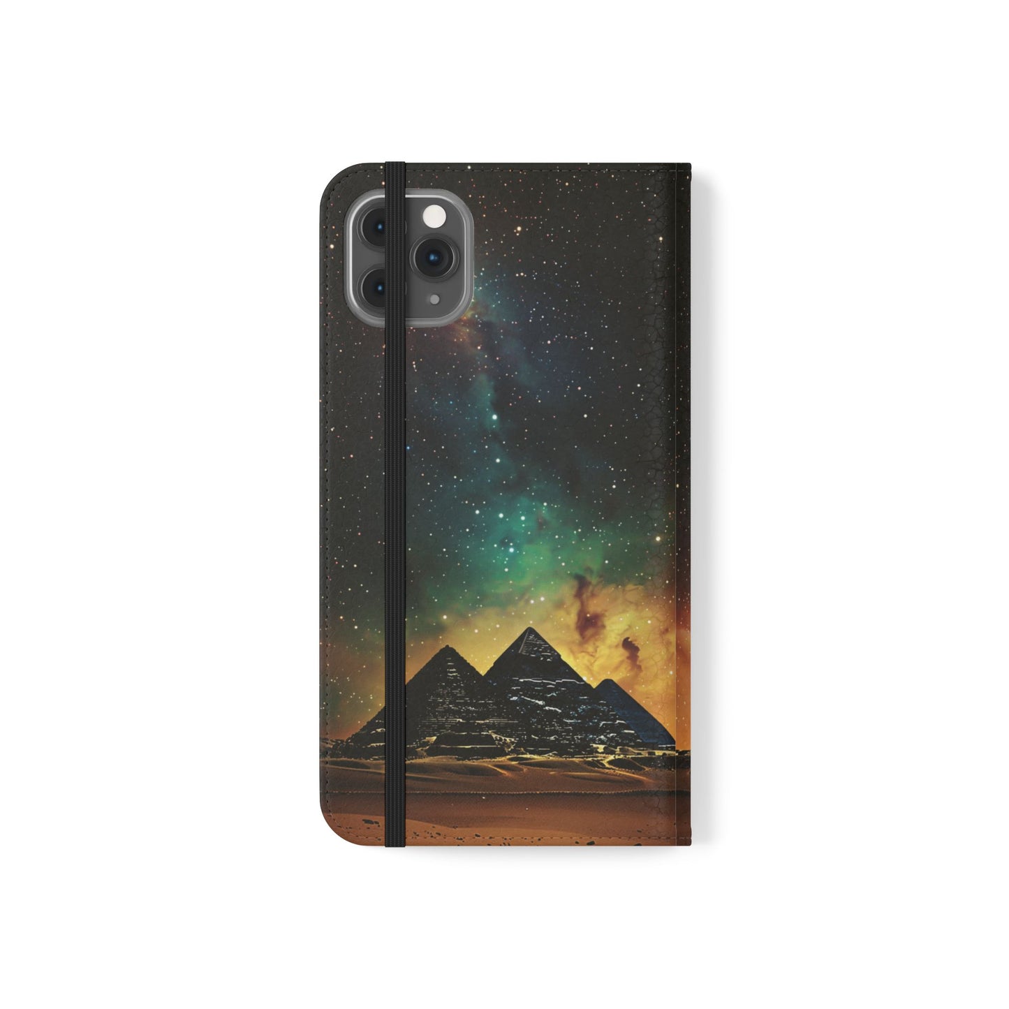 Astral Pyramids - Wallet Flip Case