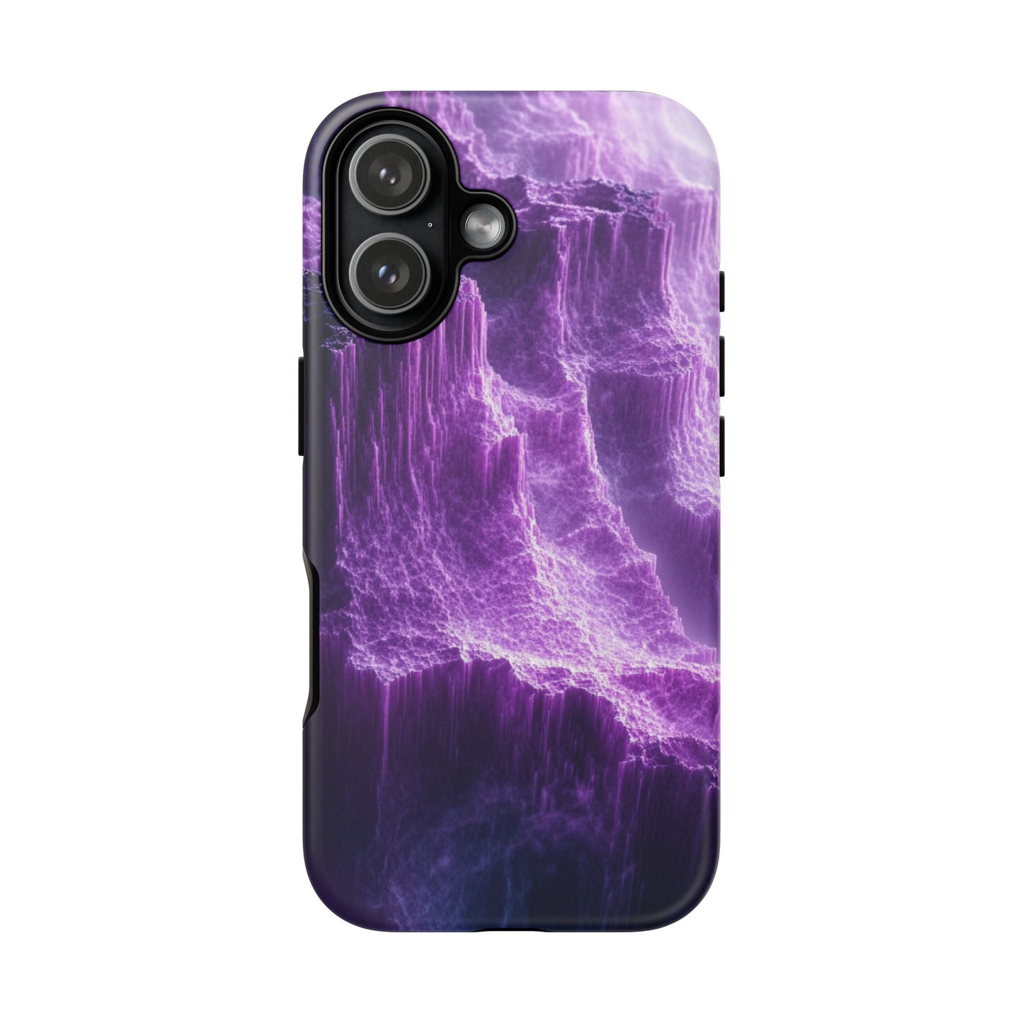 Purple Crystal Canyon - Tough iPhone Case