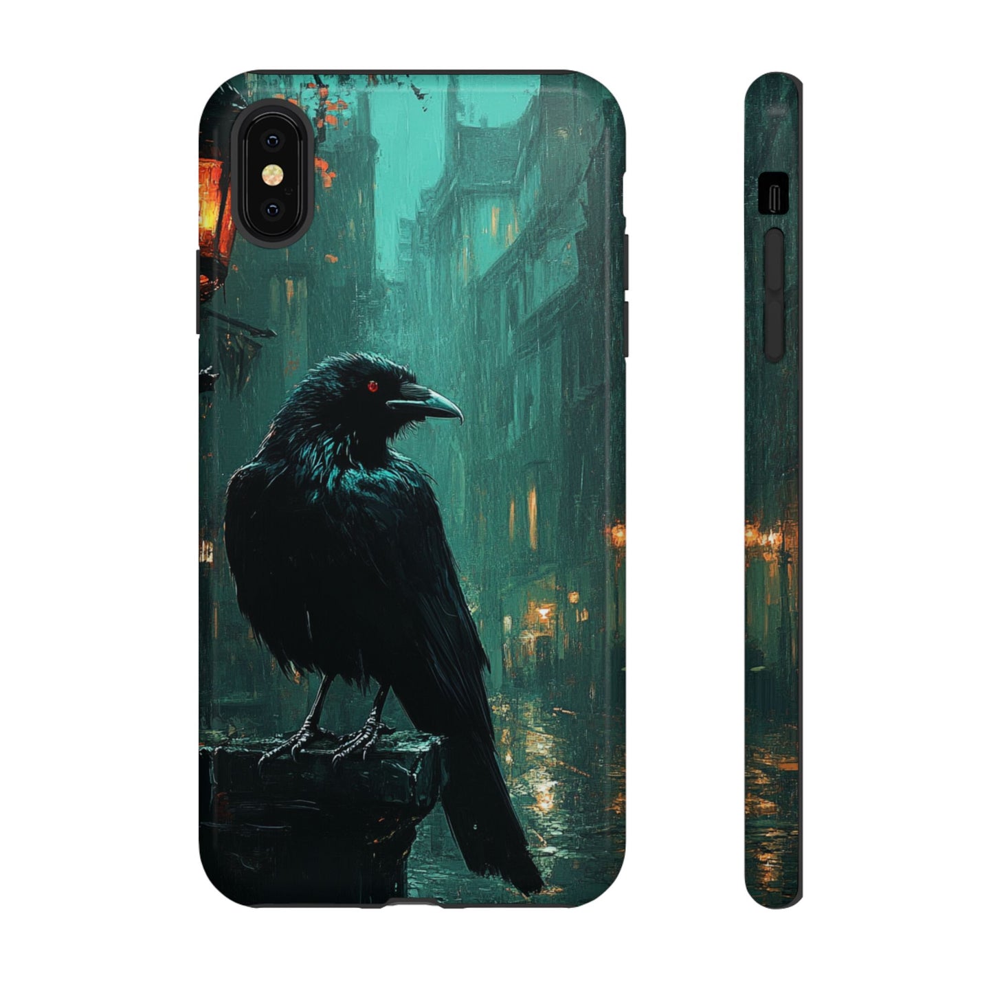Victorian Raven - Tough iPhone Case