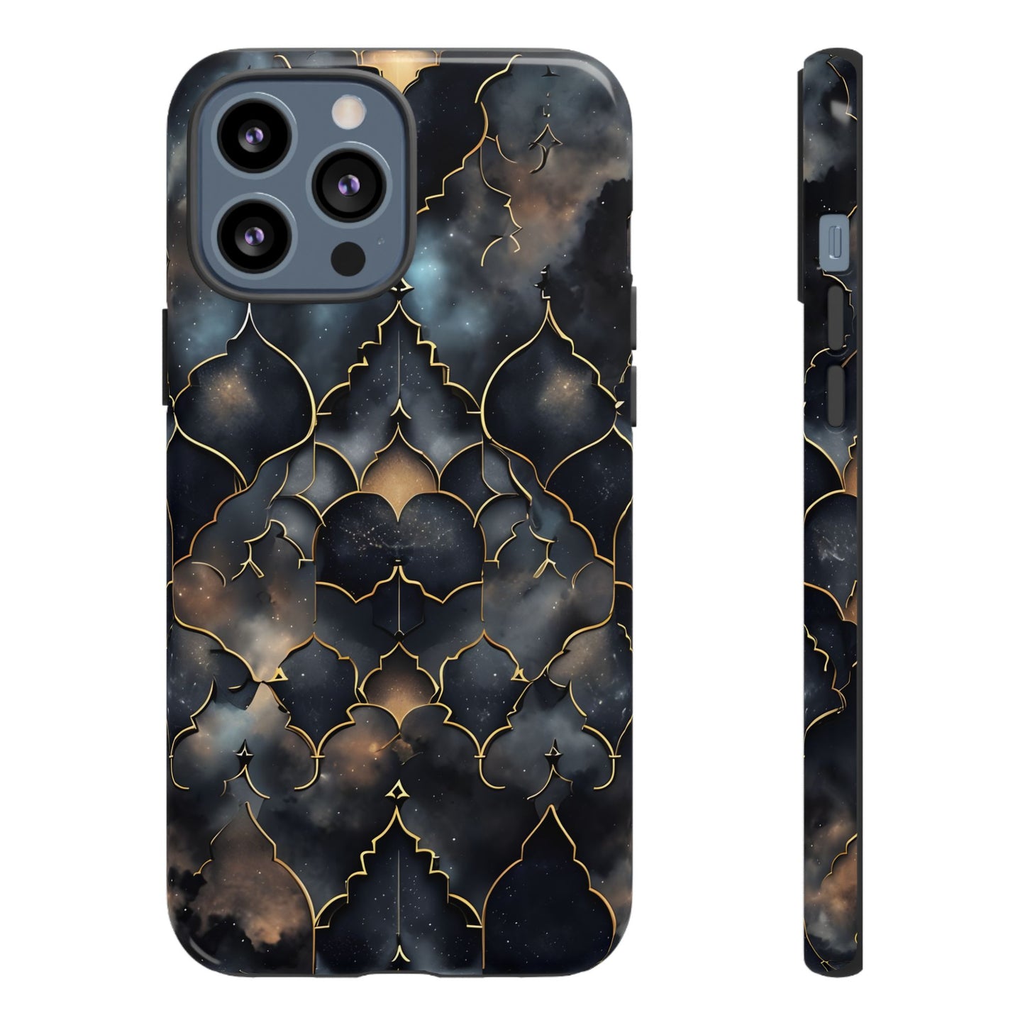 Celestial Mosaic: Cosmic Elegance Phone Case - iPhone, Google Pixel, Samsung Galaxy