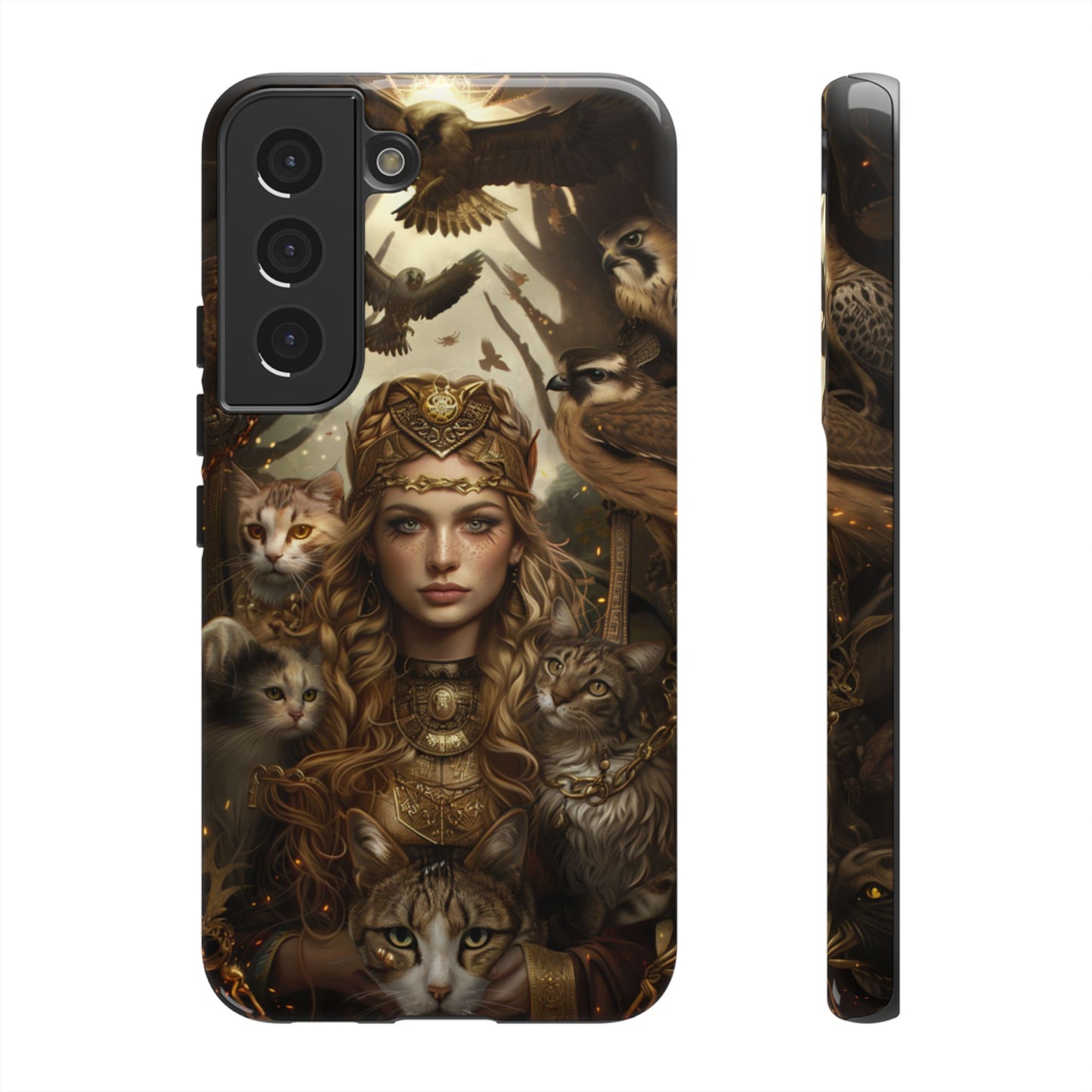 Freya Feline Majesty – Tough Samsung Galaxy Case