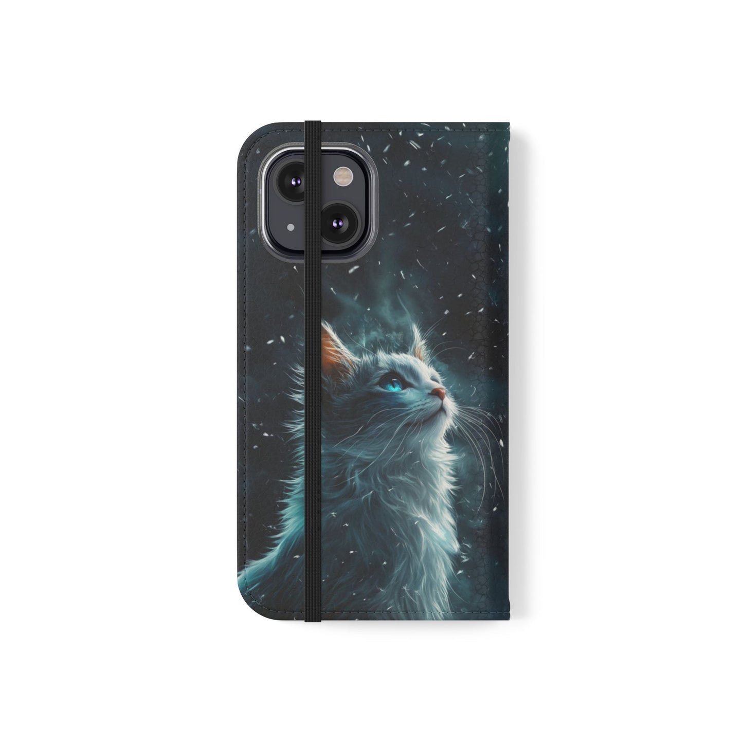 Winter Cat - Wallet Flip Case