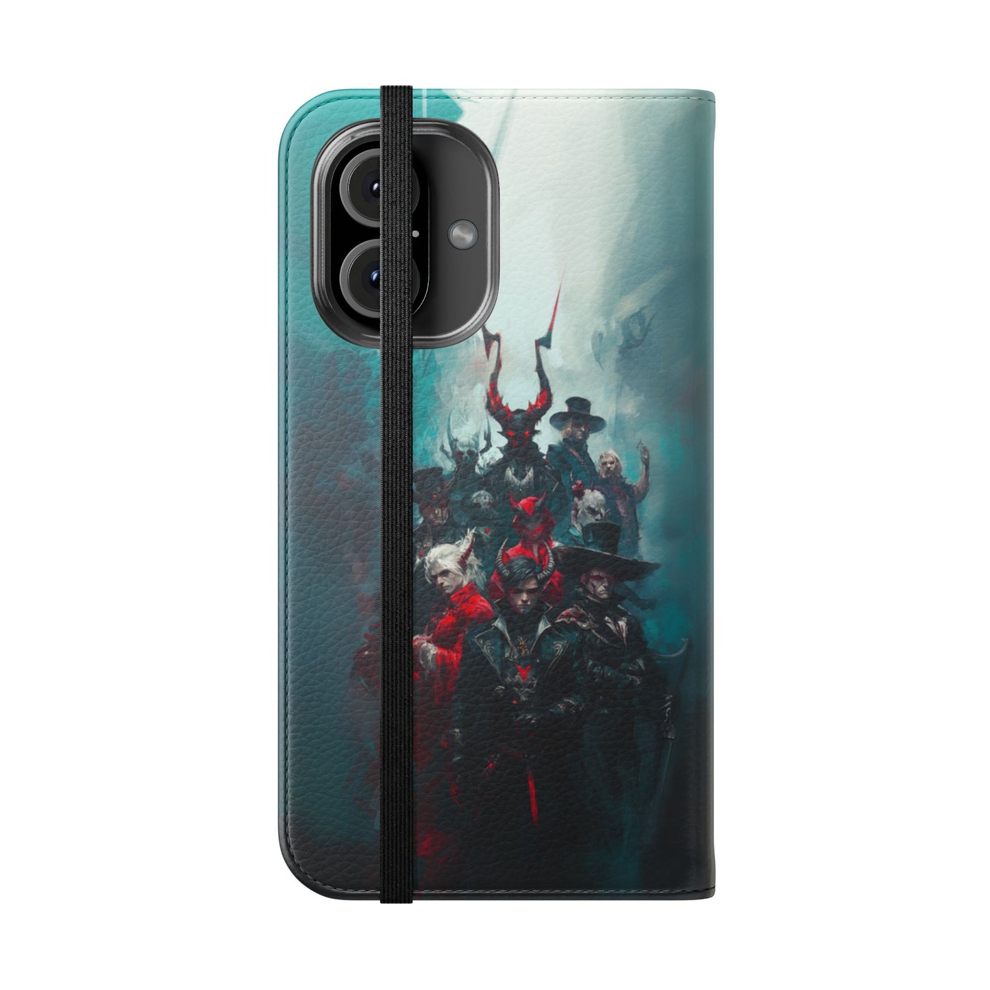 Dark Fantasy Demon Hunters - Wallet Flip Case