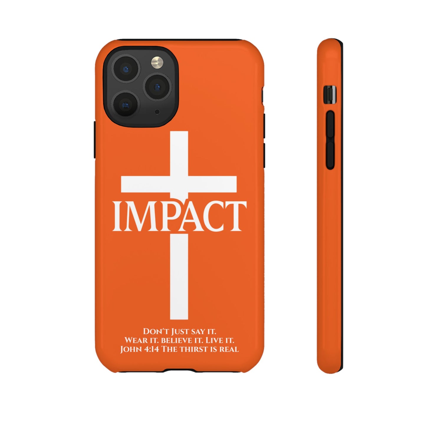 Impact Orange - Tough iPhone Case