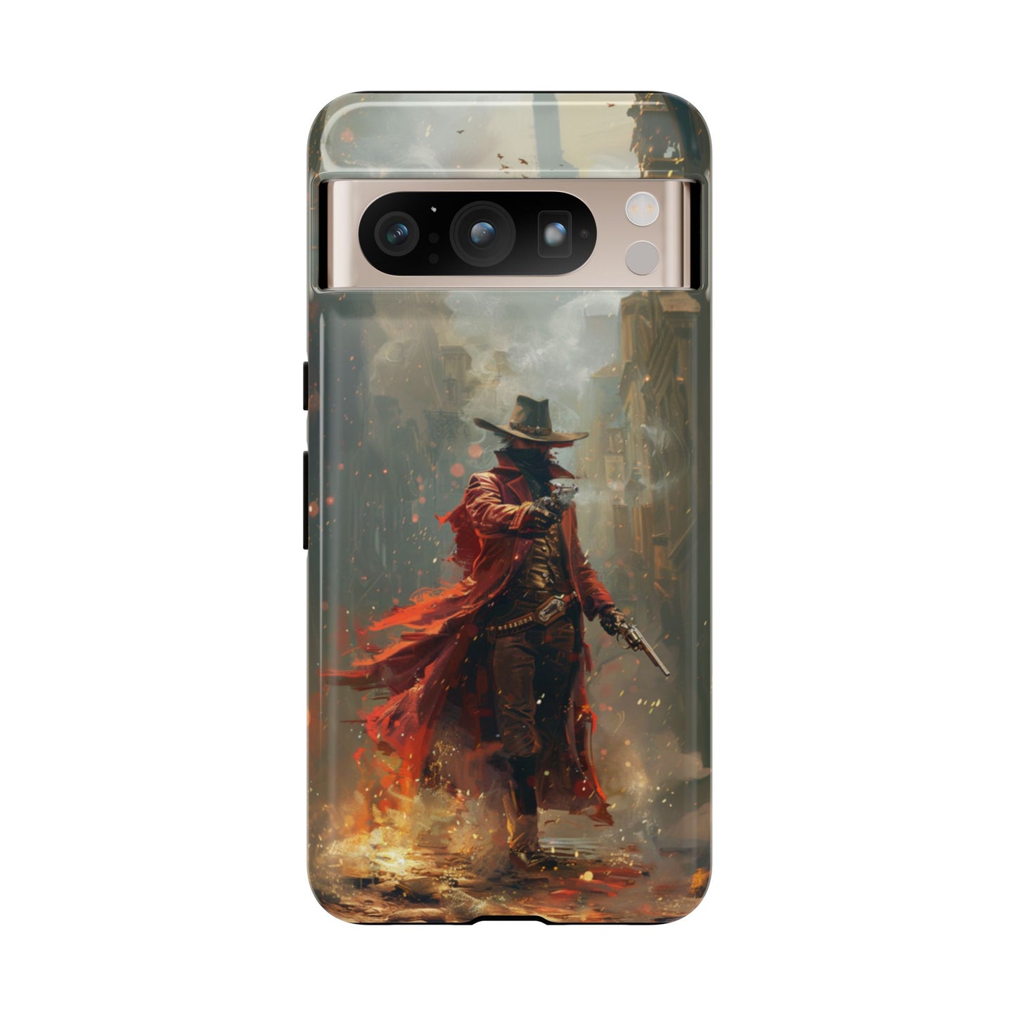 Crimson Gunslinger – Tough Google Pixel Case
