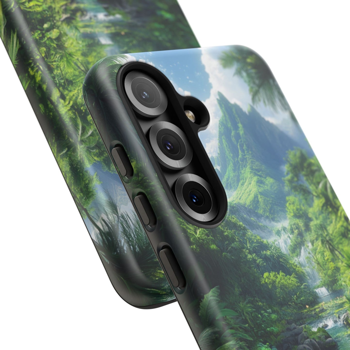 Verdant Jungle Cascade – Tough Samsung Galaxy Case