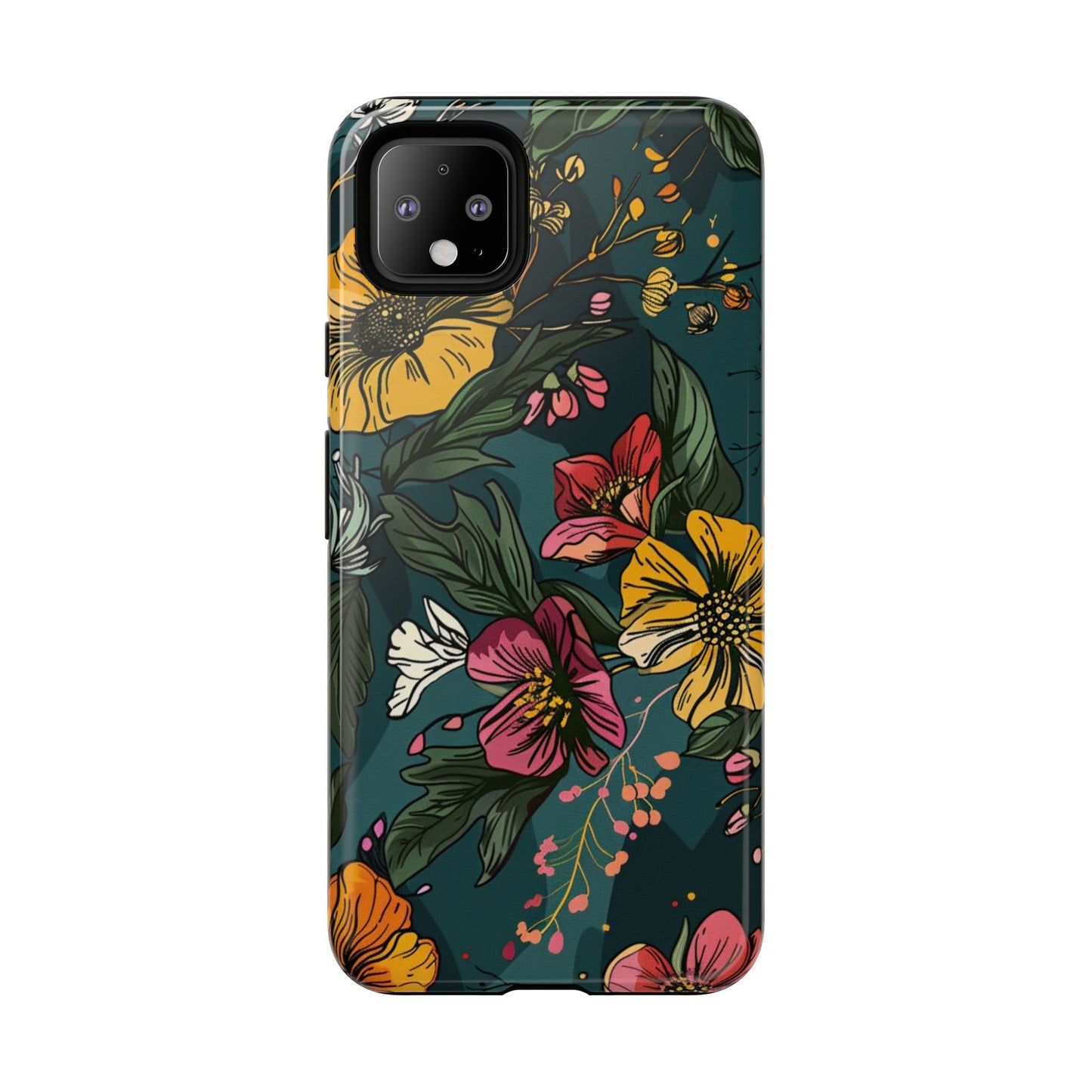 Vintage Floral Bloom – Tough Google Pixel Case