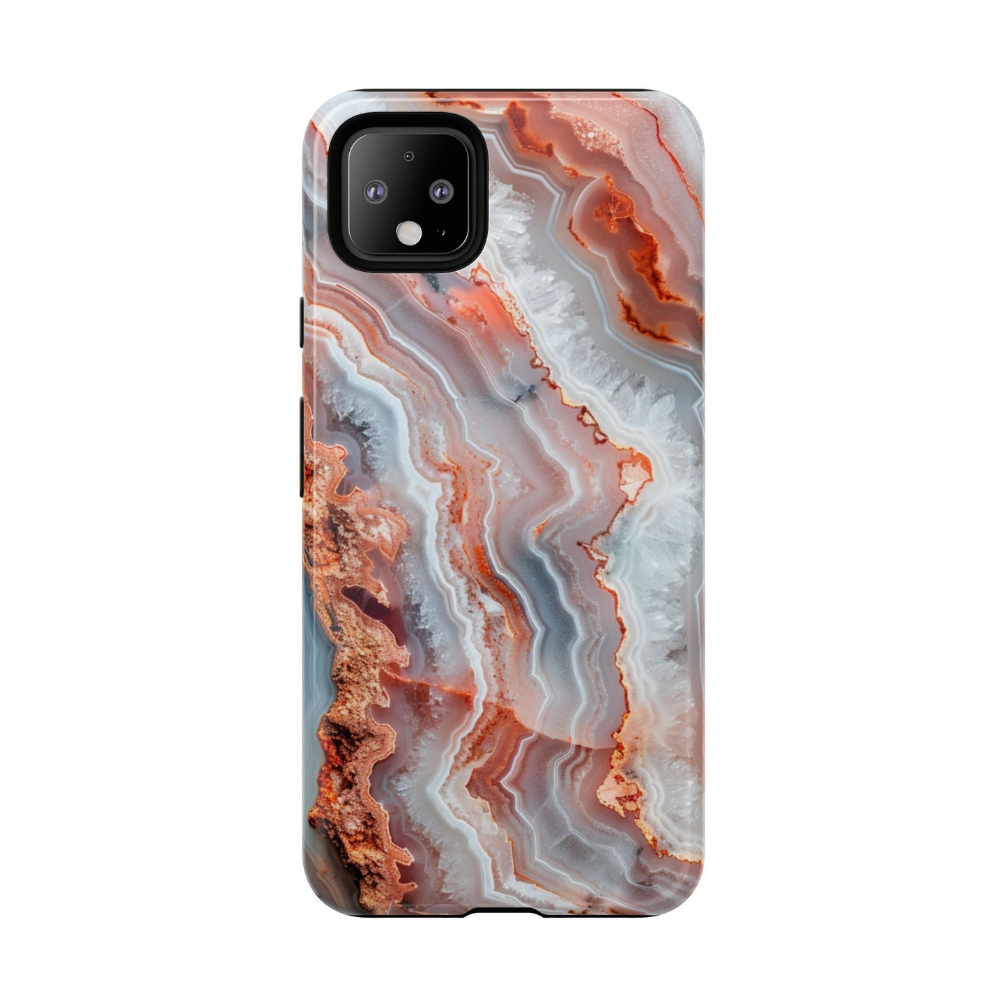 Rose Agate Currents – Tough Google Pixel Case