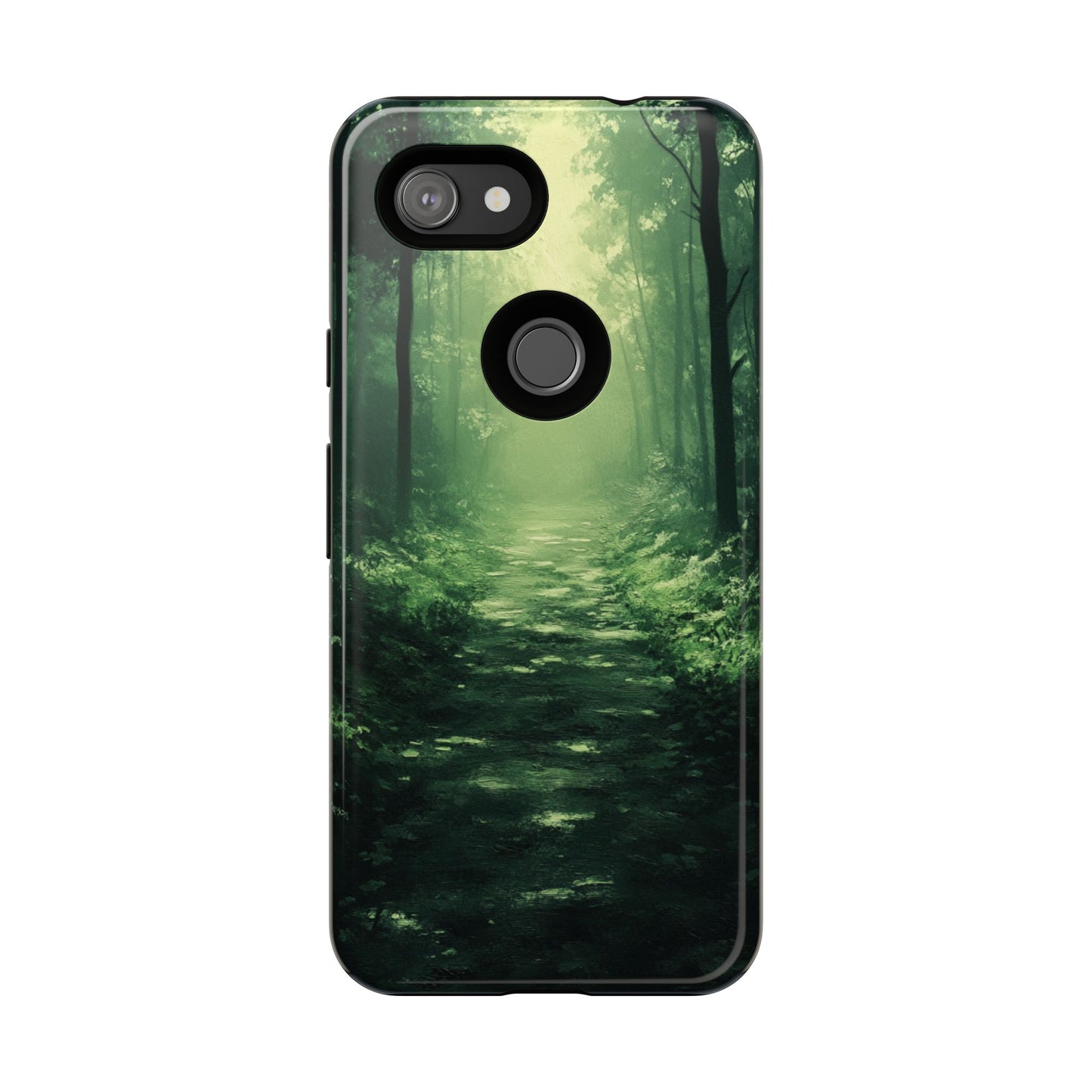 Emerald Mist Forest Path - Tough Google Pixel Case
