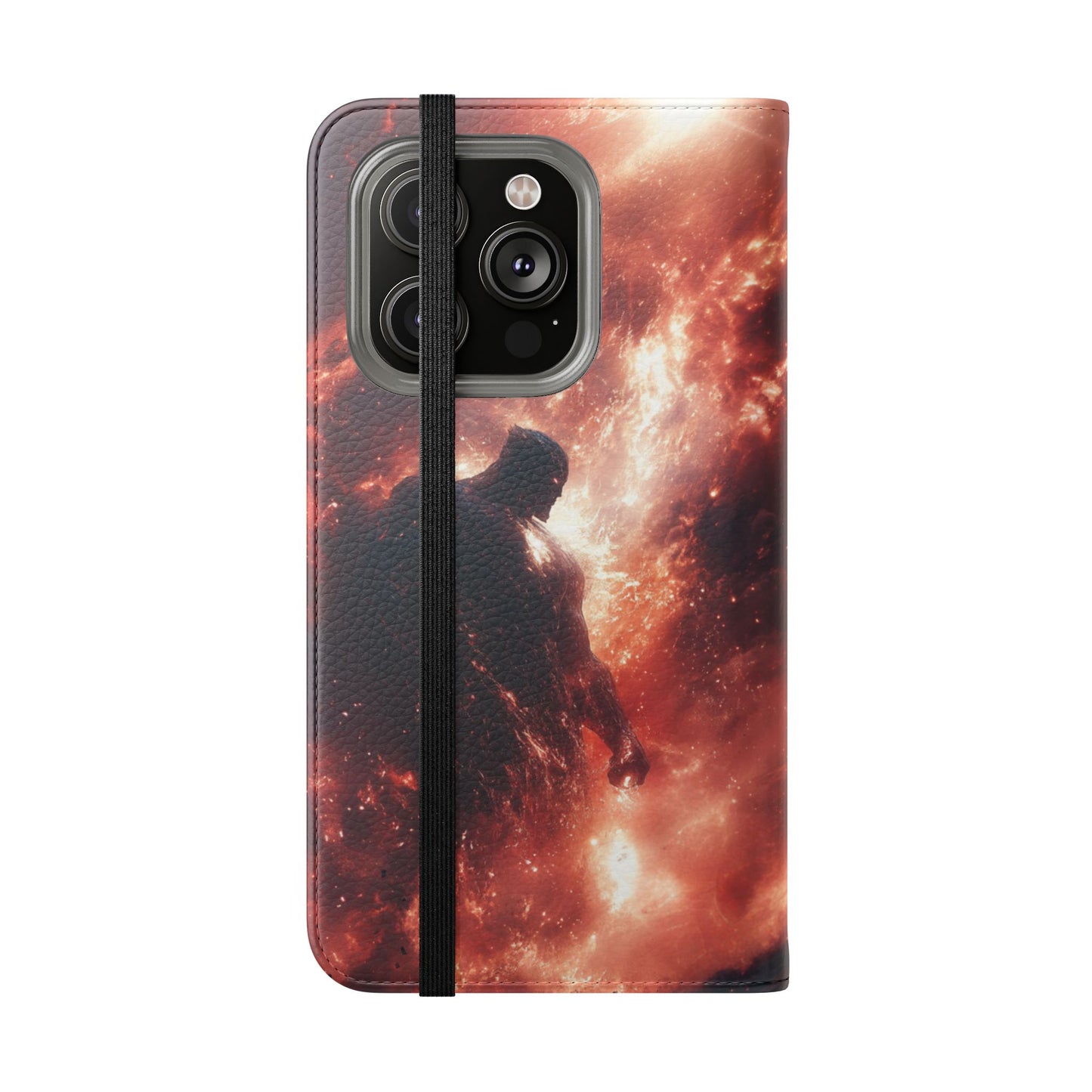 Cosmic Inferno Titan - Wallet Flip Case