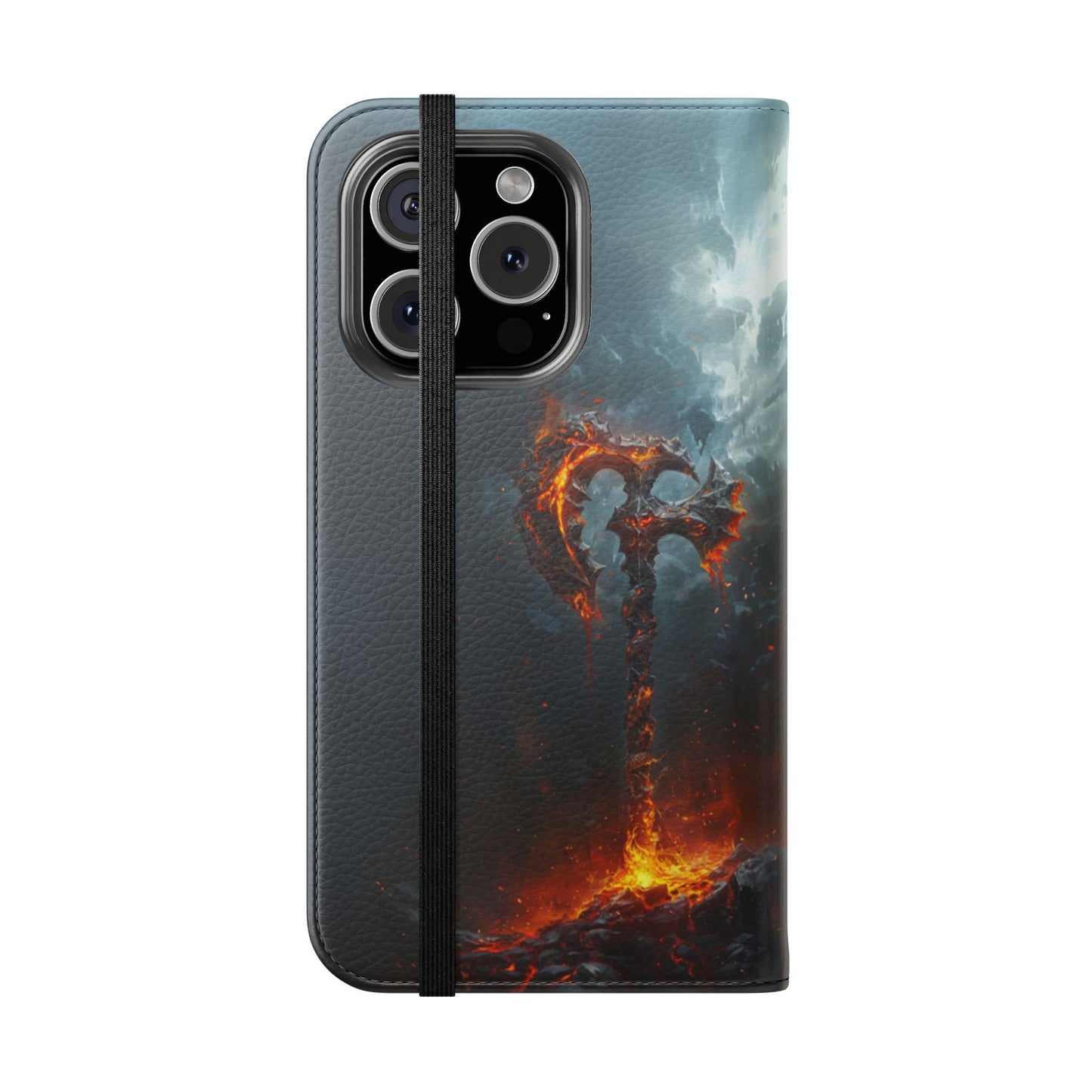 Molten War Axe - Wallet Flip Case