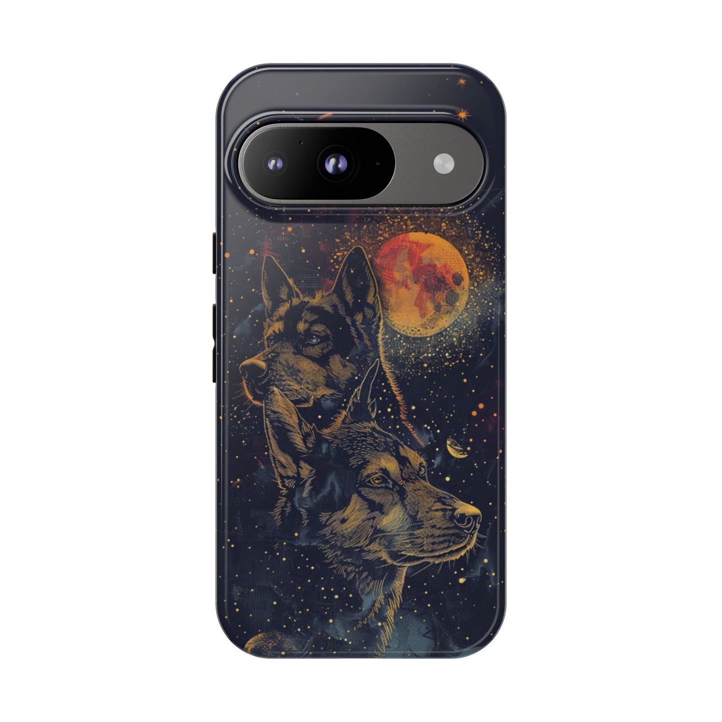 German Shepherd Celestial Phone Case – iPhone, Google Pixel, Samsung Galaxy