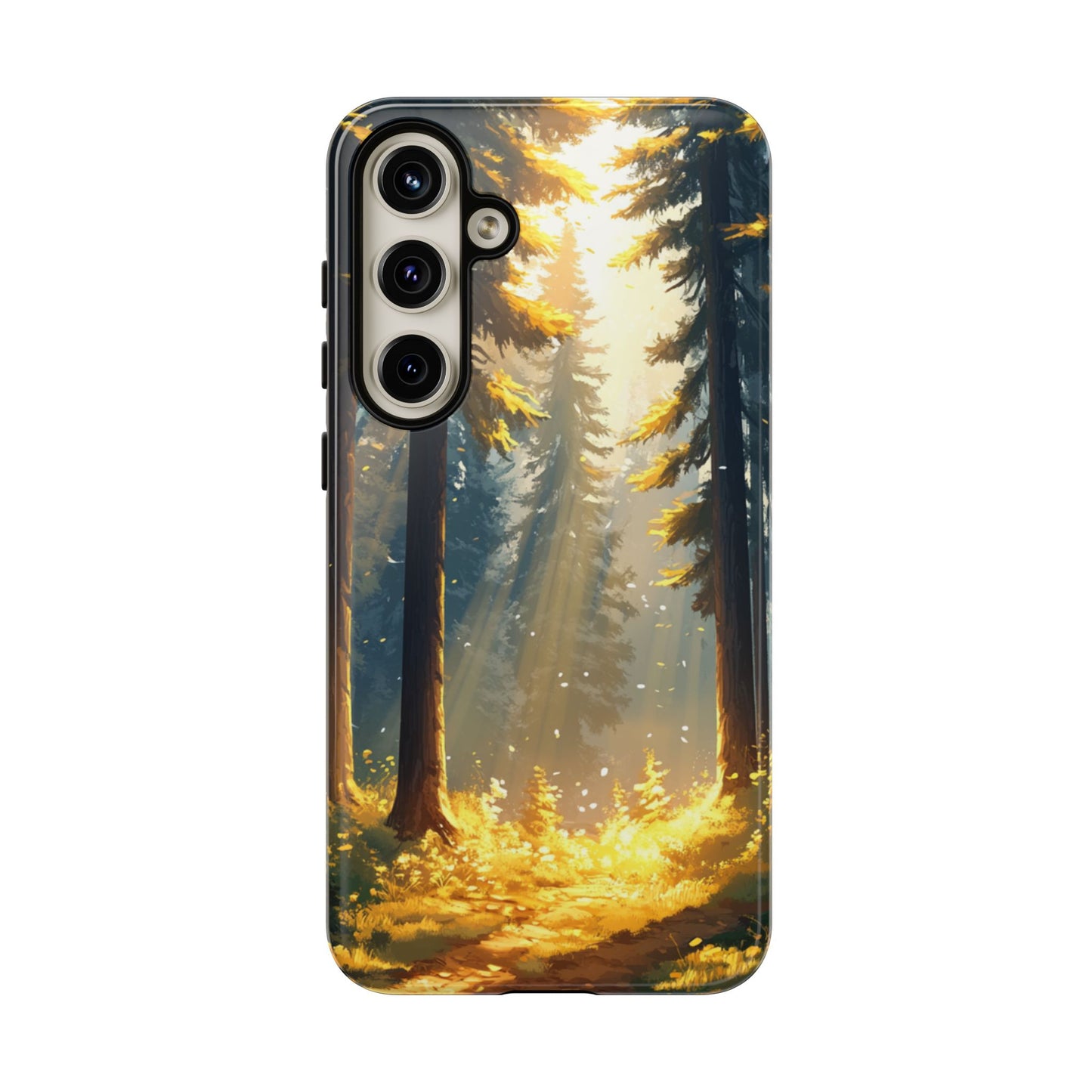 Golden Forest Path – Tough Samsung Galaxy Case
