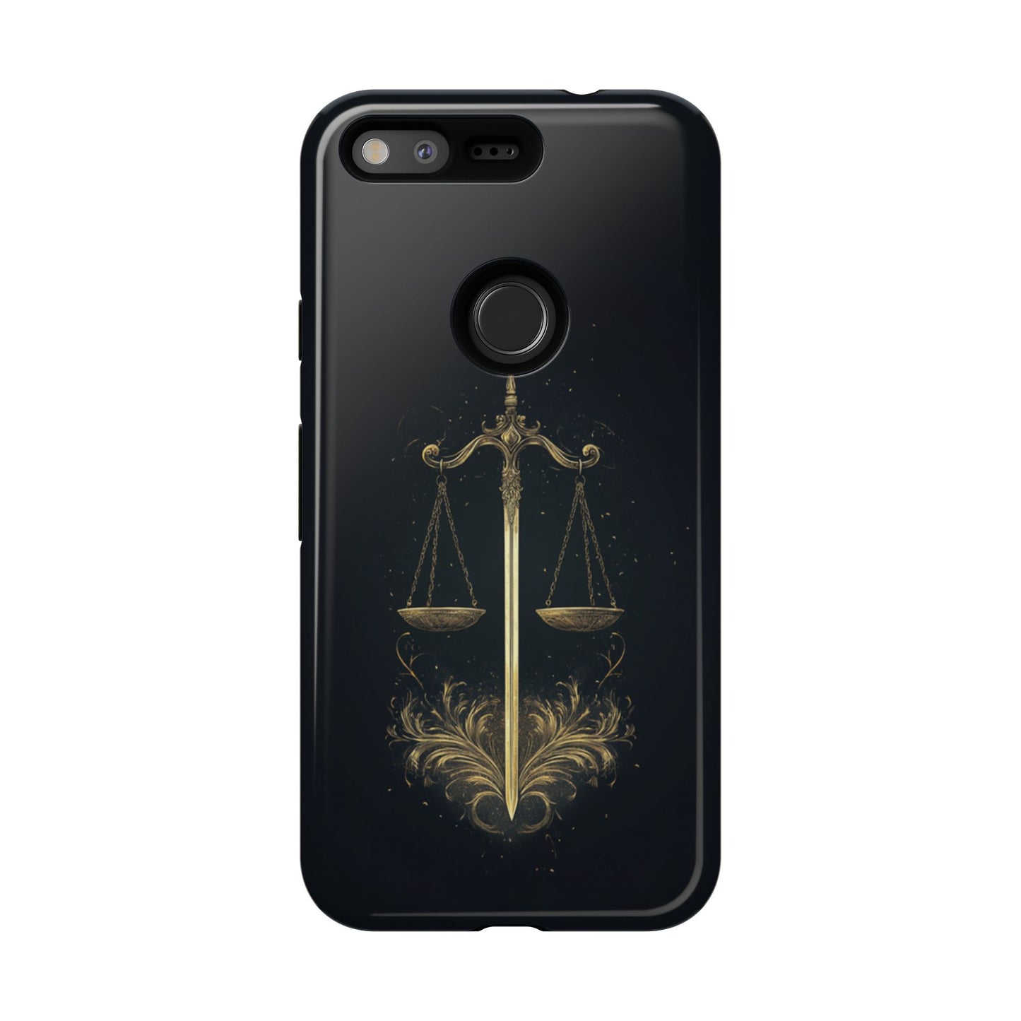 Libra Gilded Balance – Tough Google Pixel Case