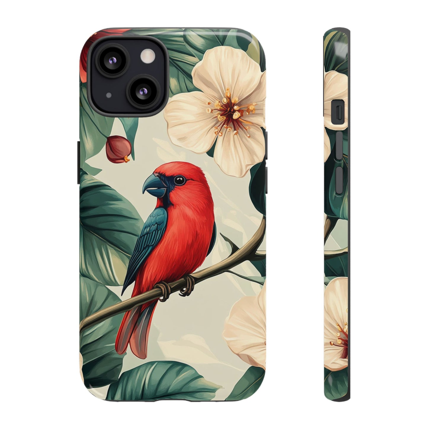 Scarlet Songbird - Tough iPhone Case