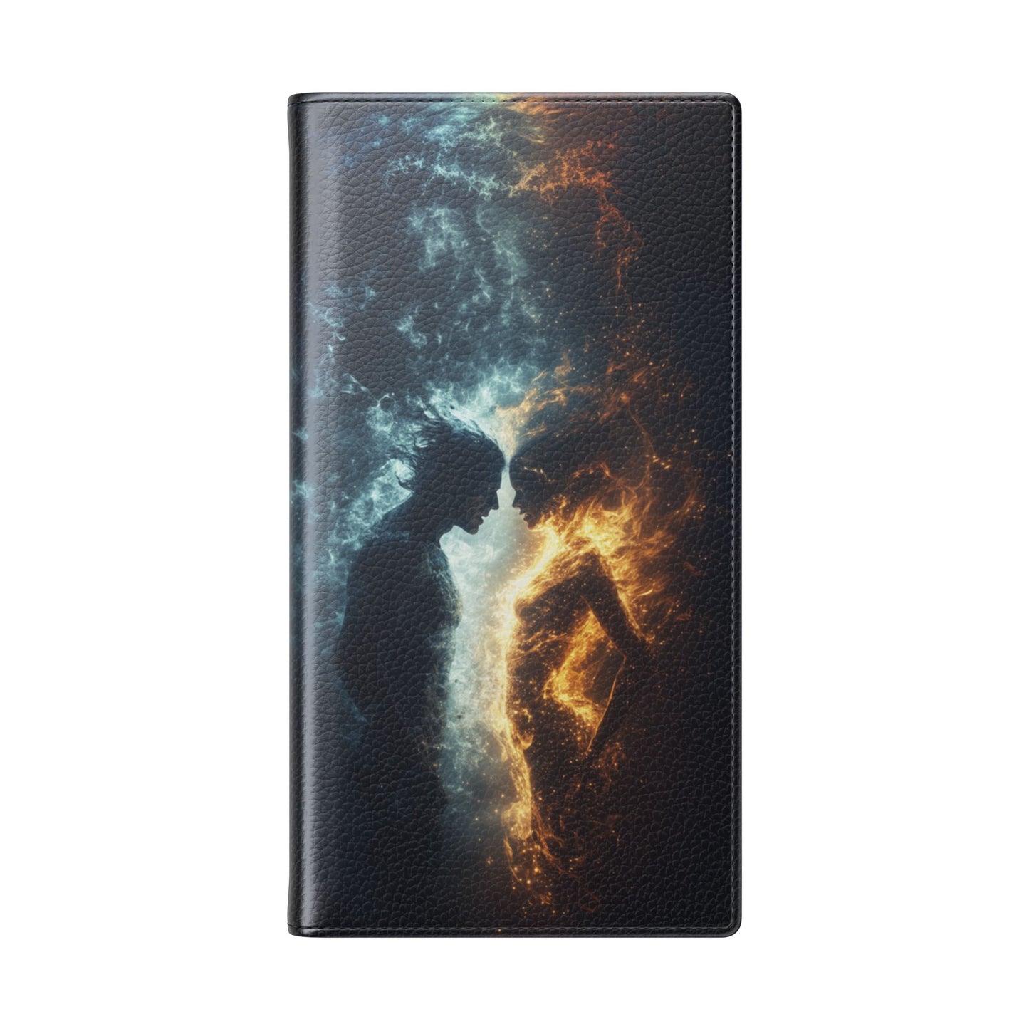 Fire & Frost Lovers - Wallet Flip Case