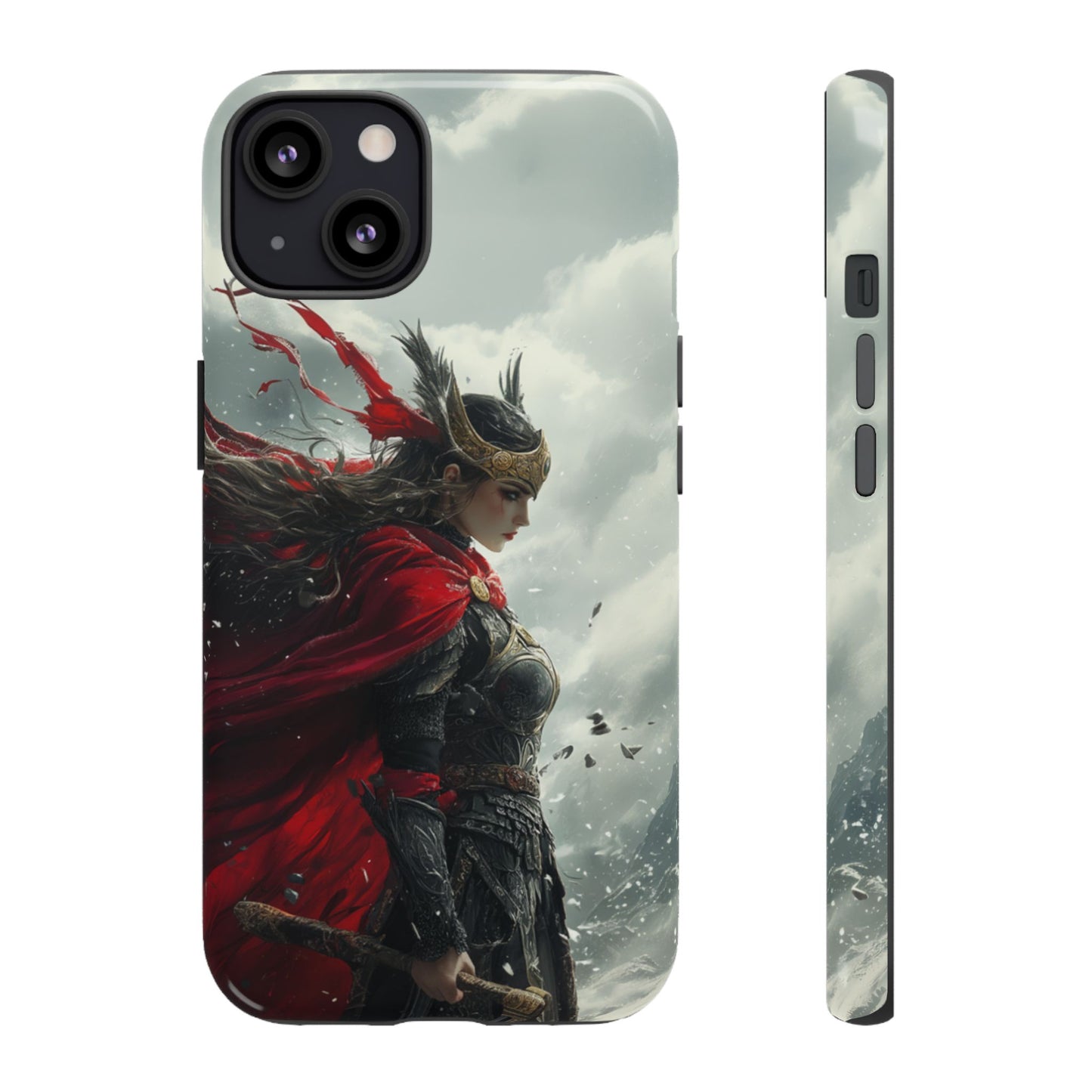 Freya Crimson Valkyrie - Tough iPhone Case
