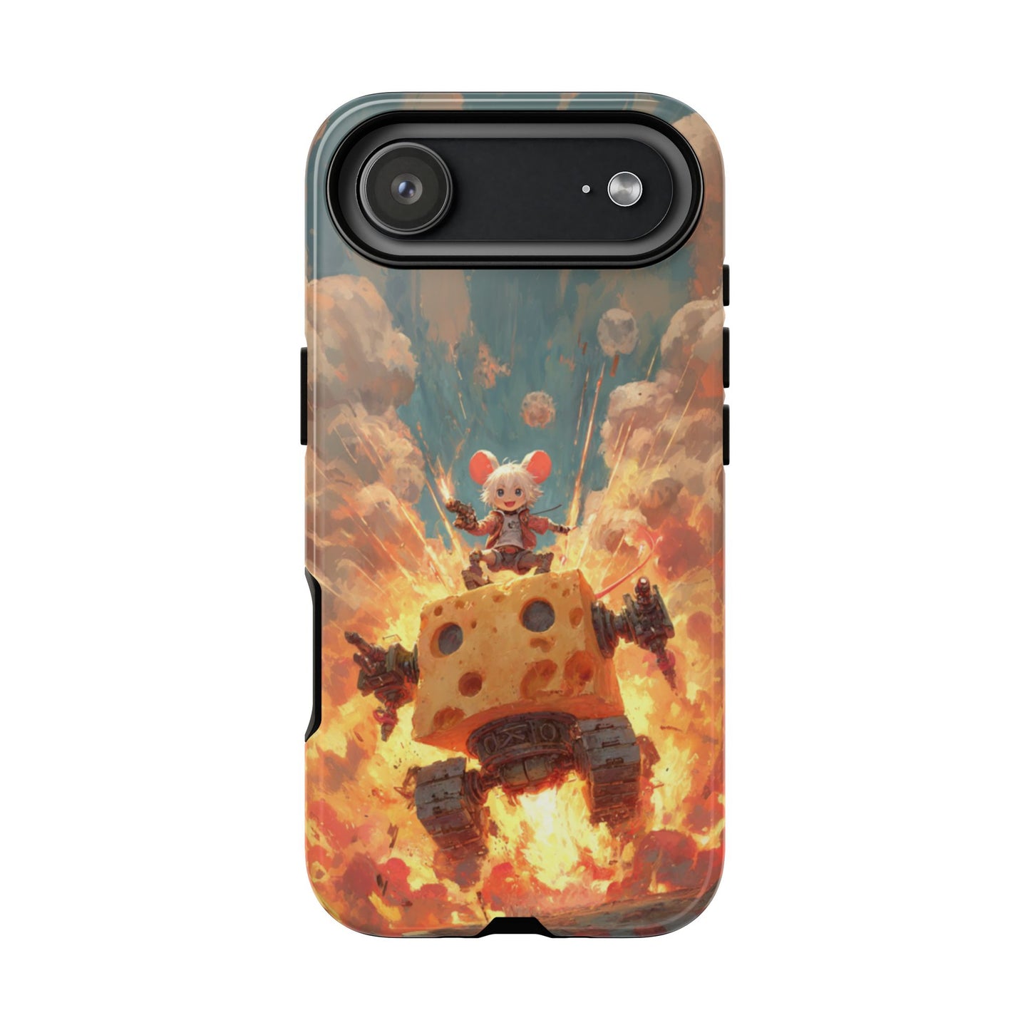 Battle Tank Mouse - Tough iPhone Case