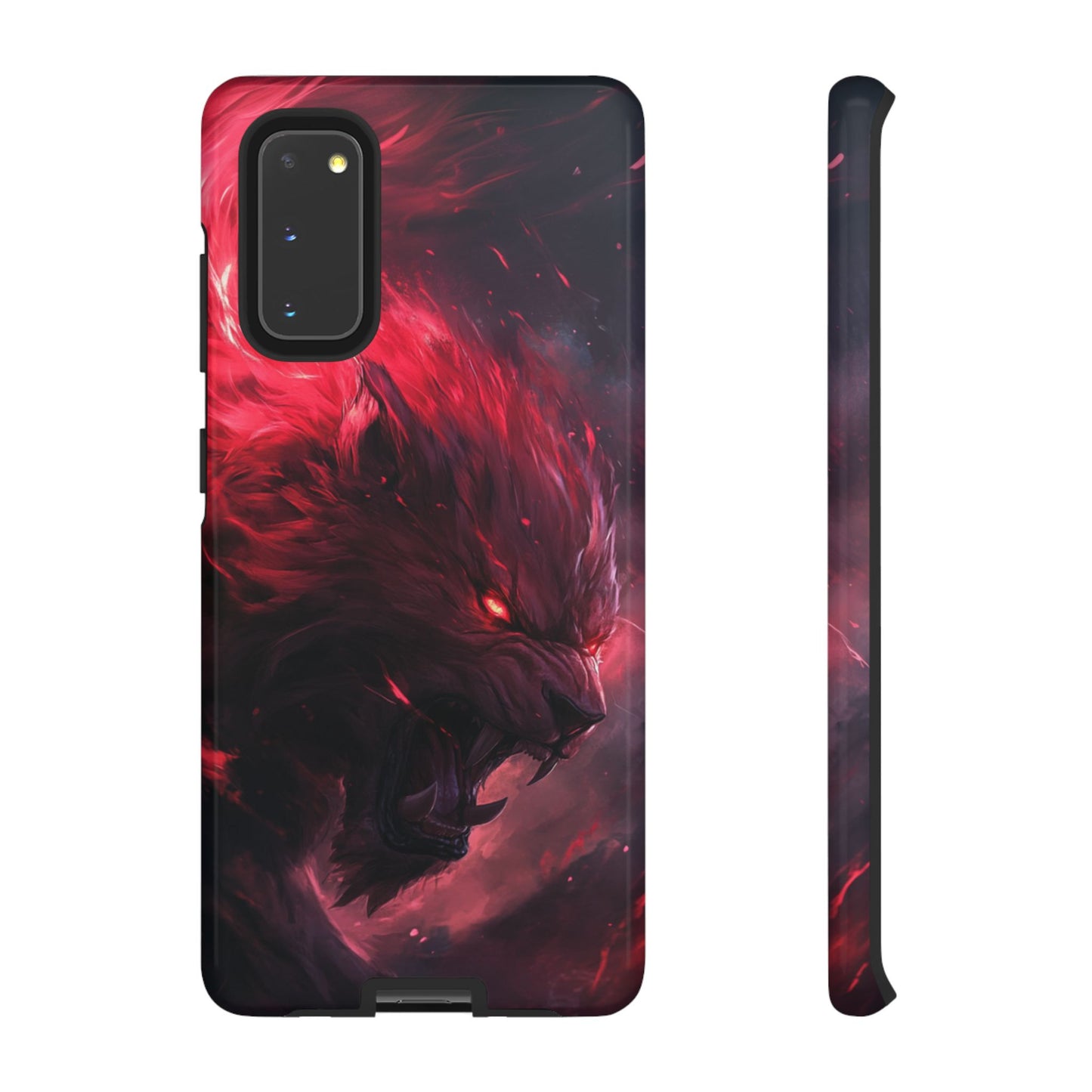 Fiery Wolf Spirit – Tough Samsung Galaxy Case