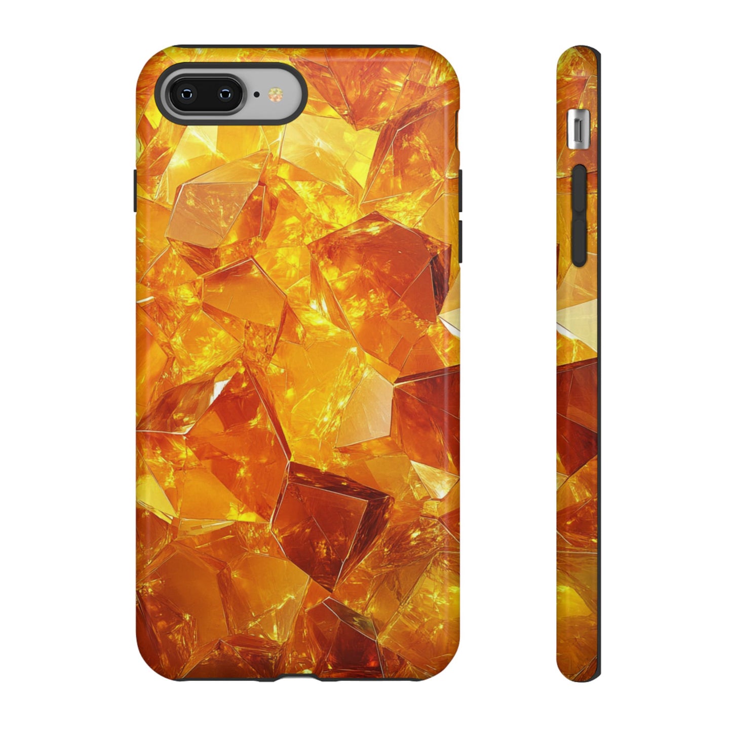Amber Crystal Shards – Tough iPhone Case