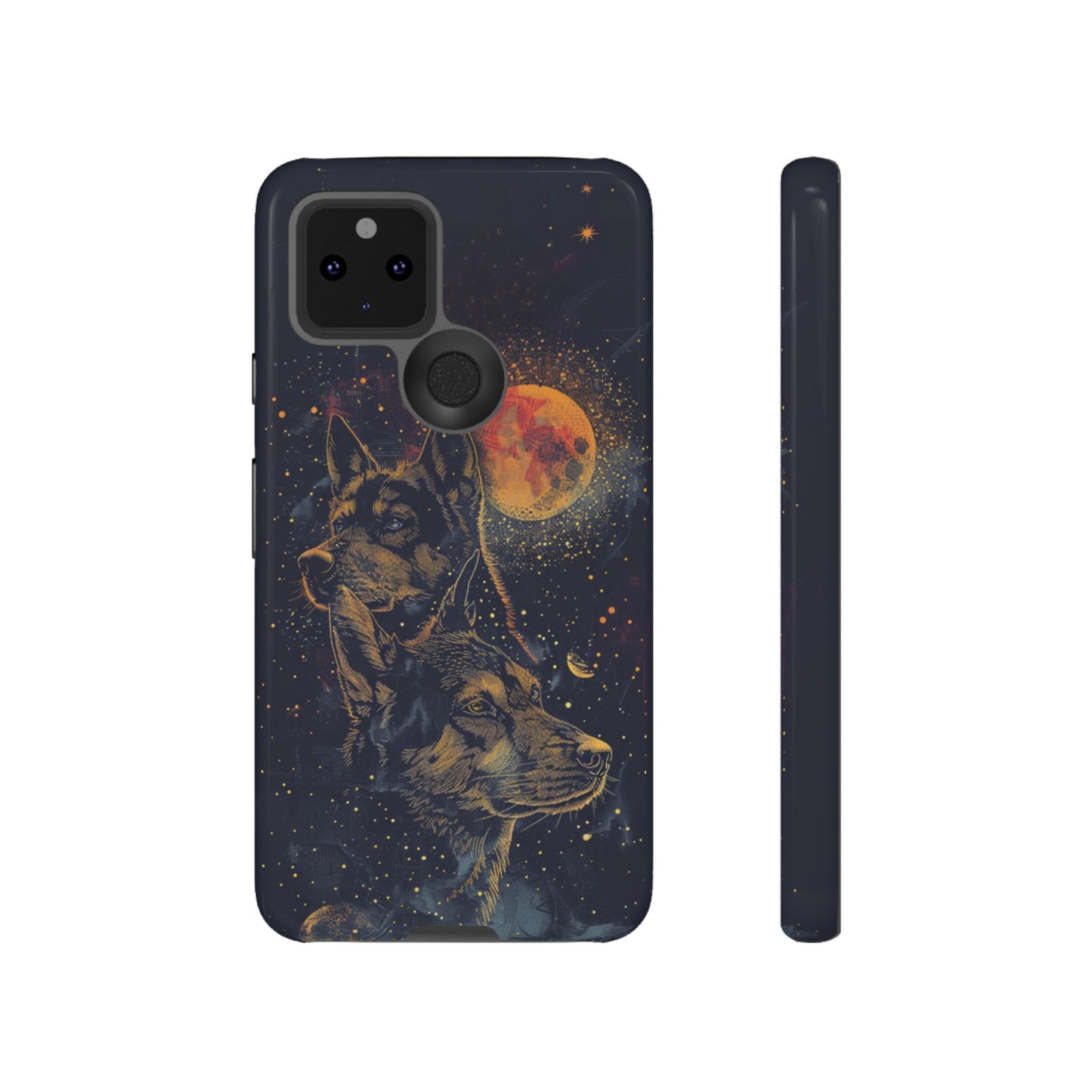 German Shepherd Celestial Phone Case – iPhone, Google Pixel, Samsung Galaxy