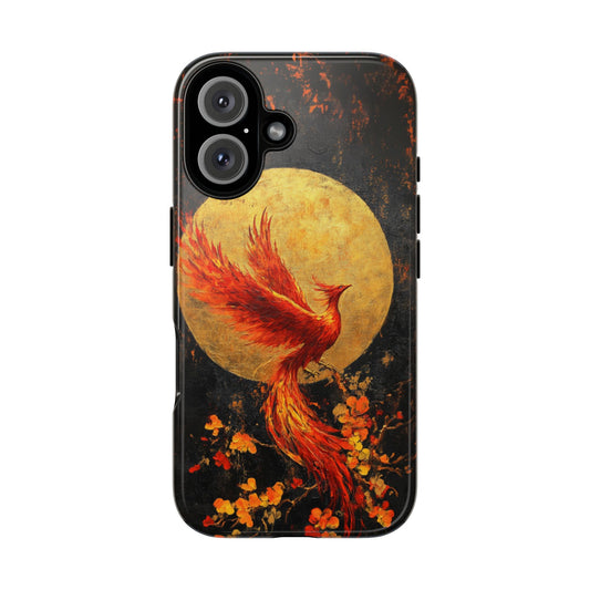 Golden Phoenix Rise – Tough iPhone Case