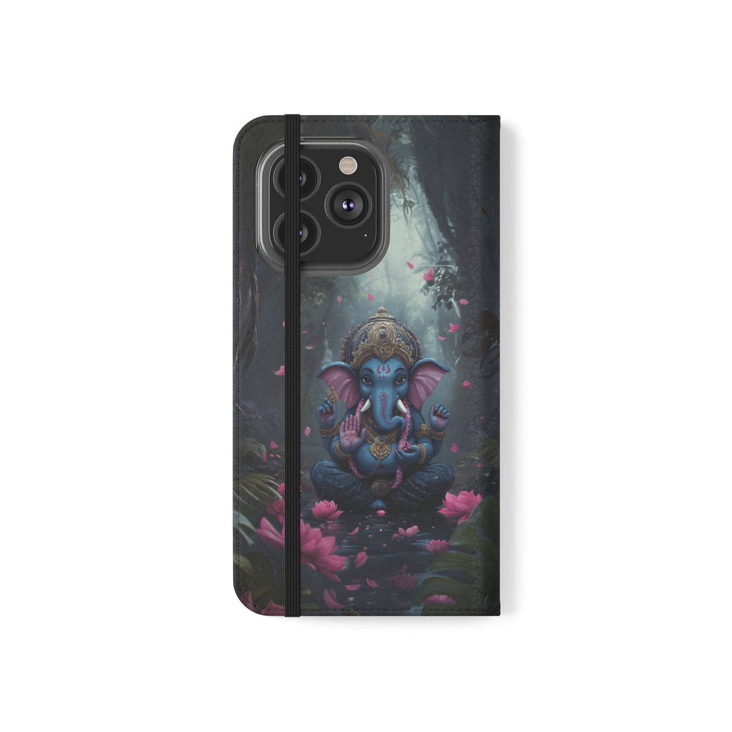 Ganesha Lotus - Wallet Flip Case