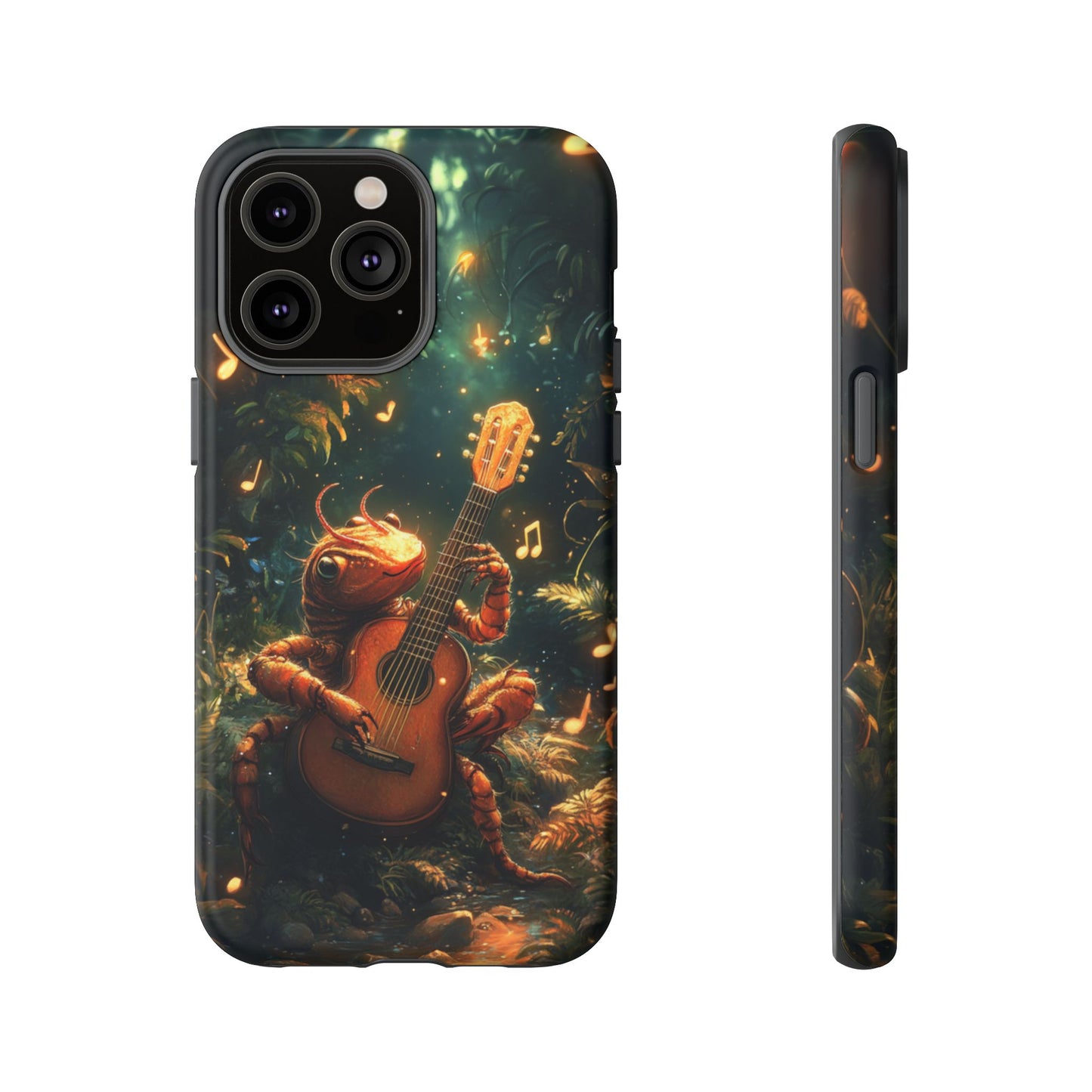 Serenade Forest Guitarist - Tough iPhone Case