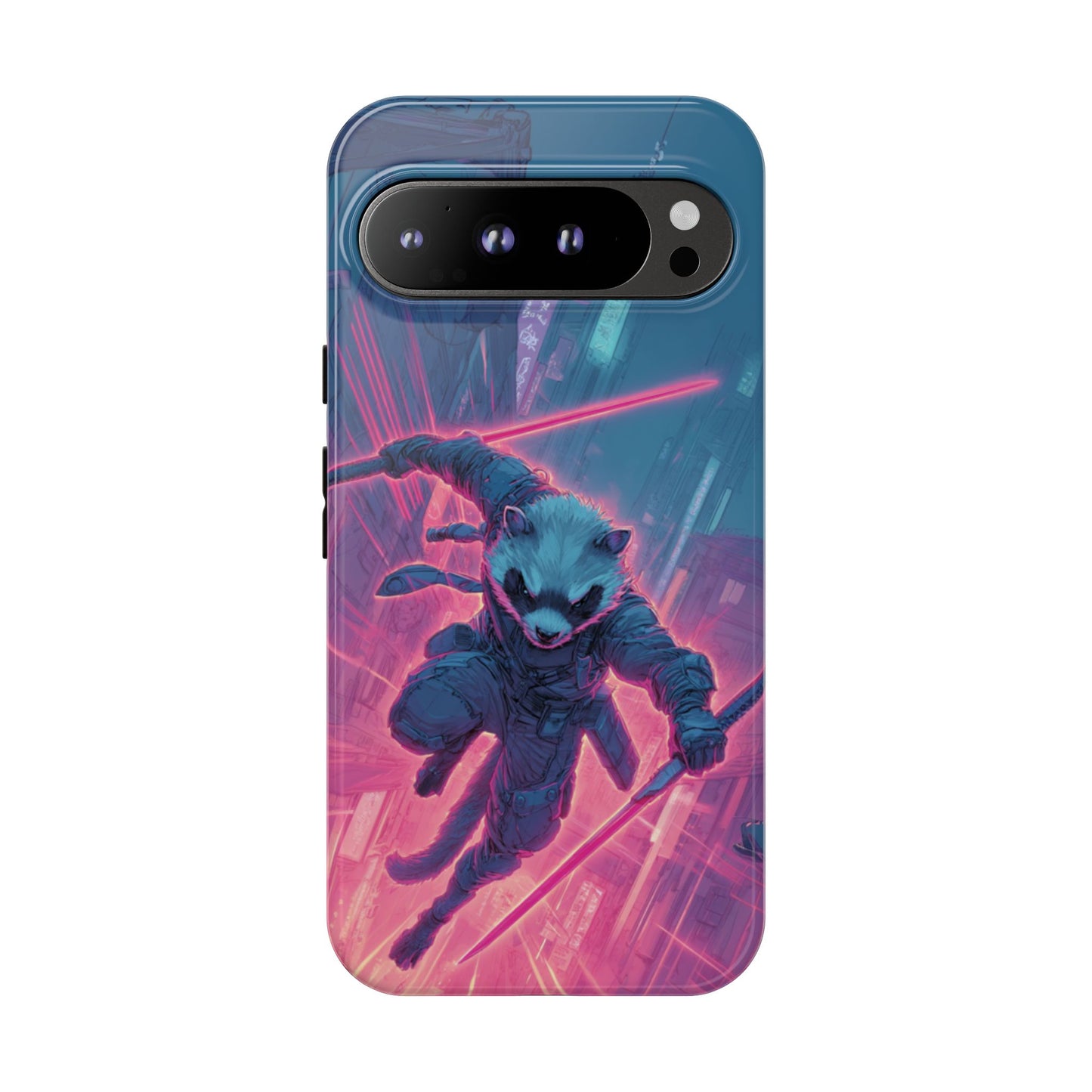 Cyberpunk Ferret - Tough Google Pixel Case
