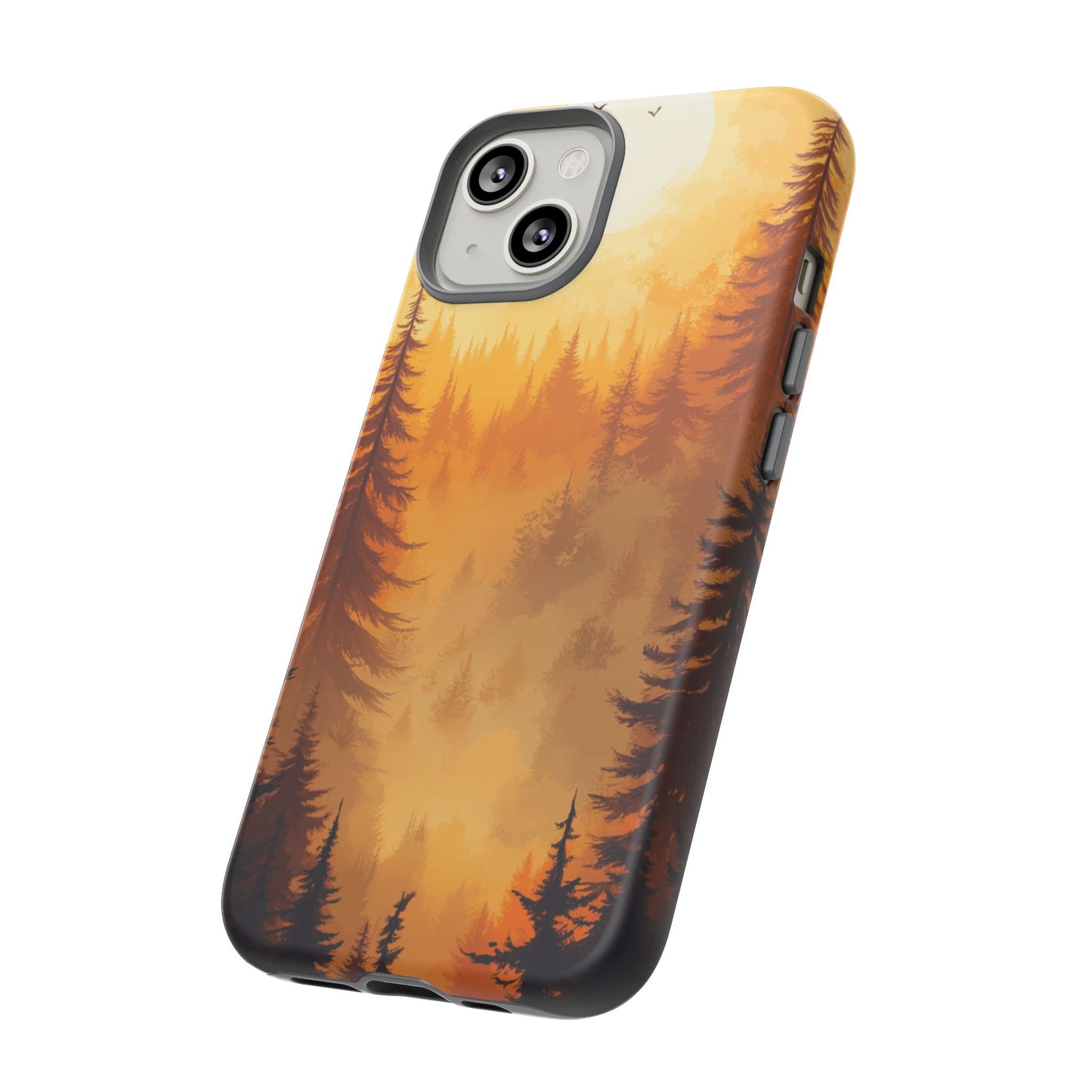 Golden Sunset Forest Phone Case - iPhone, Google Pixel, Samsung Galaxy